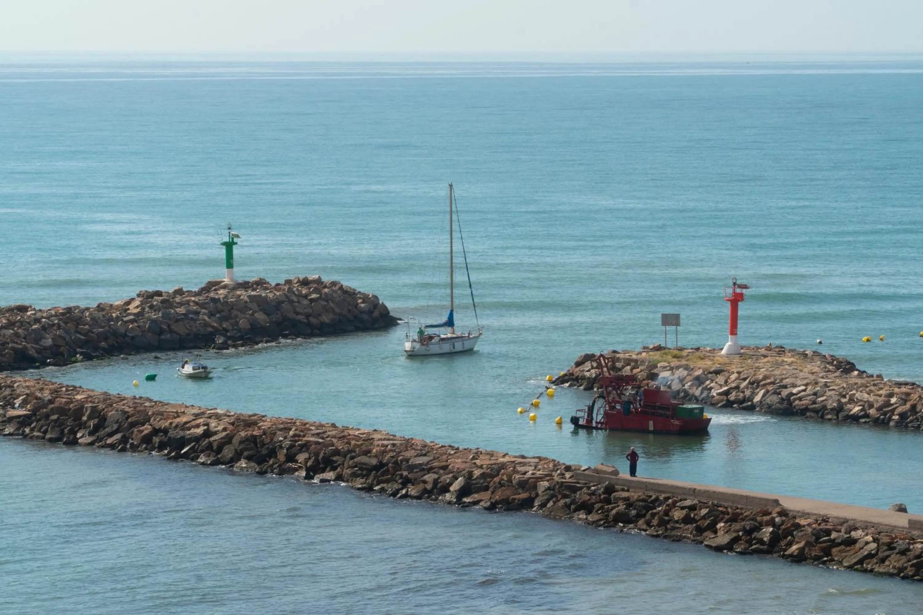 Sea view in Sea You Apartamentos Valencia Port Saplaya