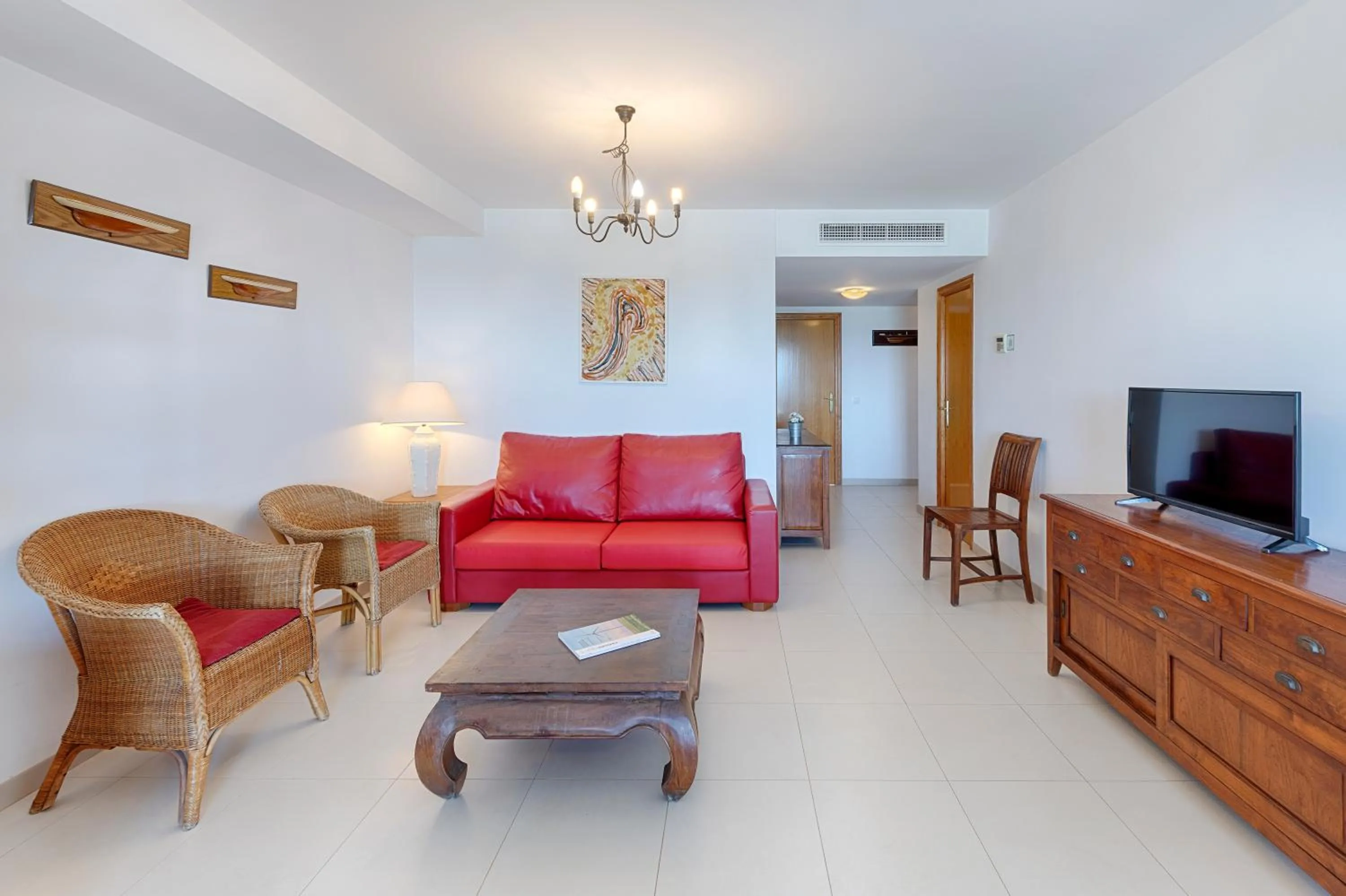 Lounge or bar in Sea You Apartamentos Valencia Port Saplaya