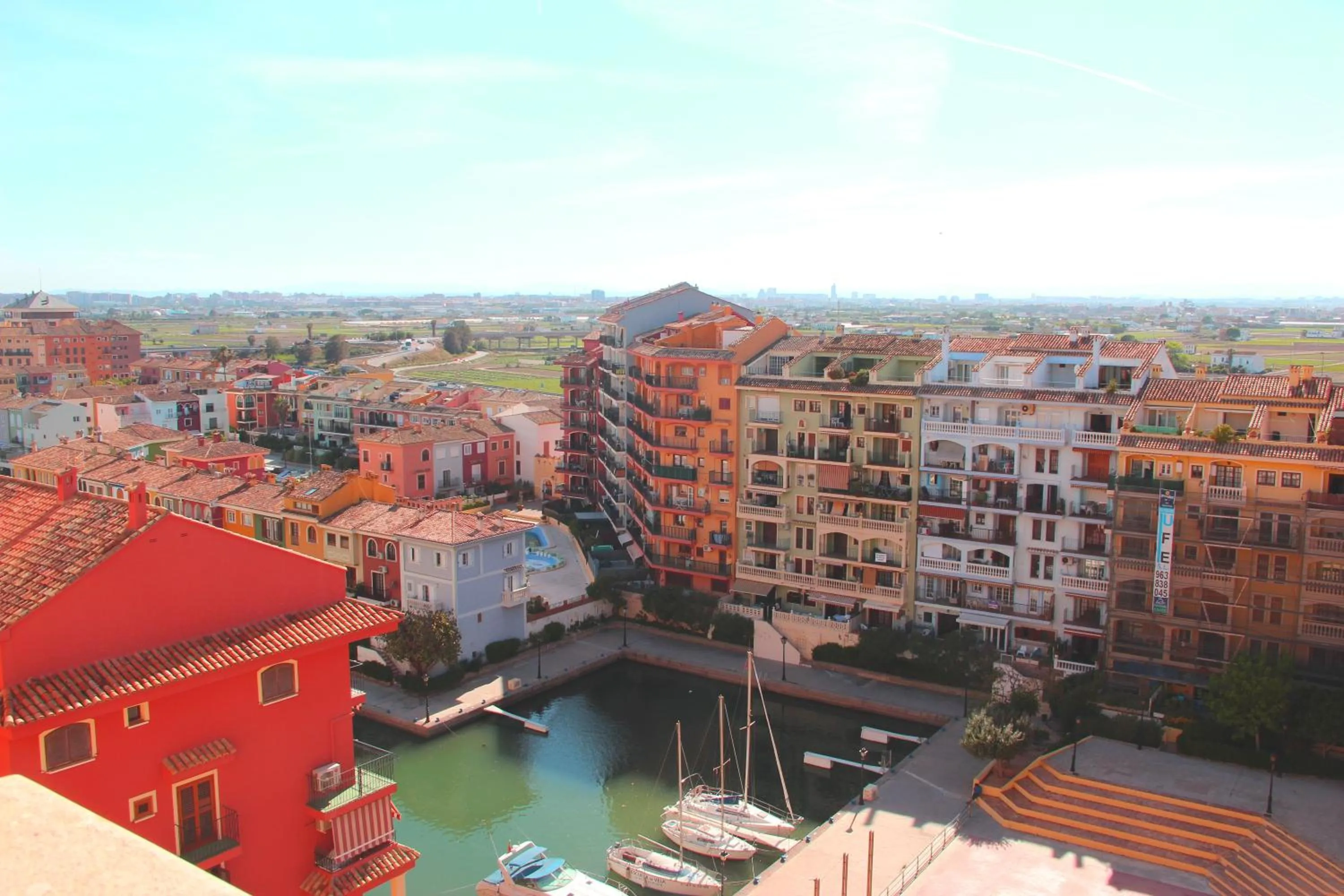 City view in Sea You Apartamentos Valencia Port Saplaya