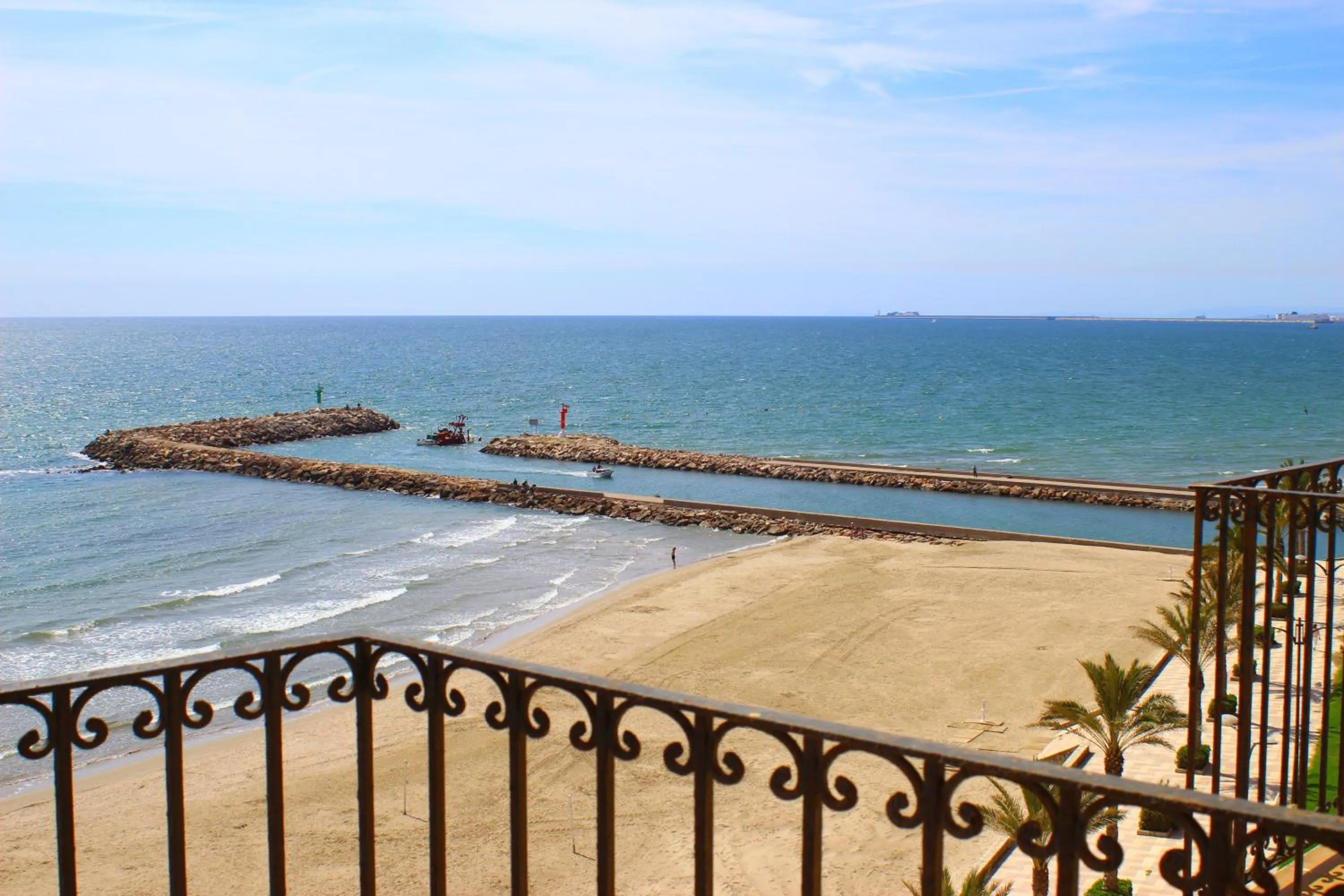 Sea view in Sea You Apartamentos Valencia Port Saplaya