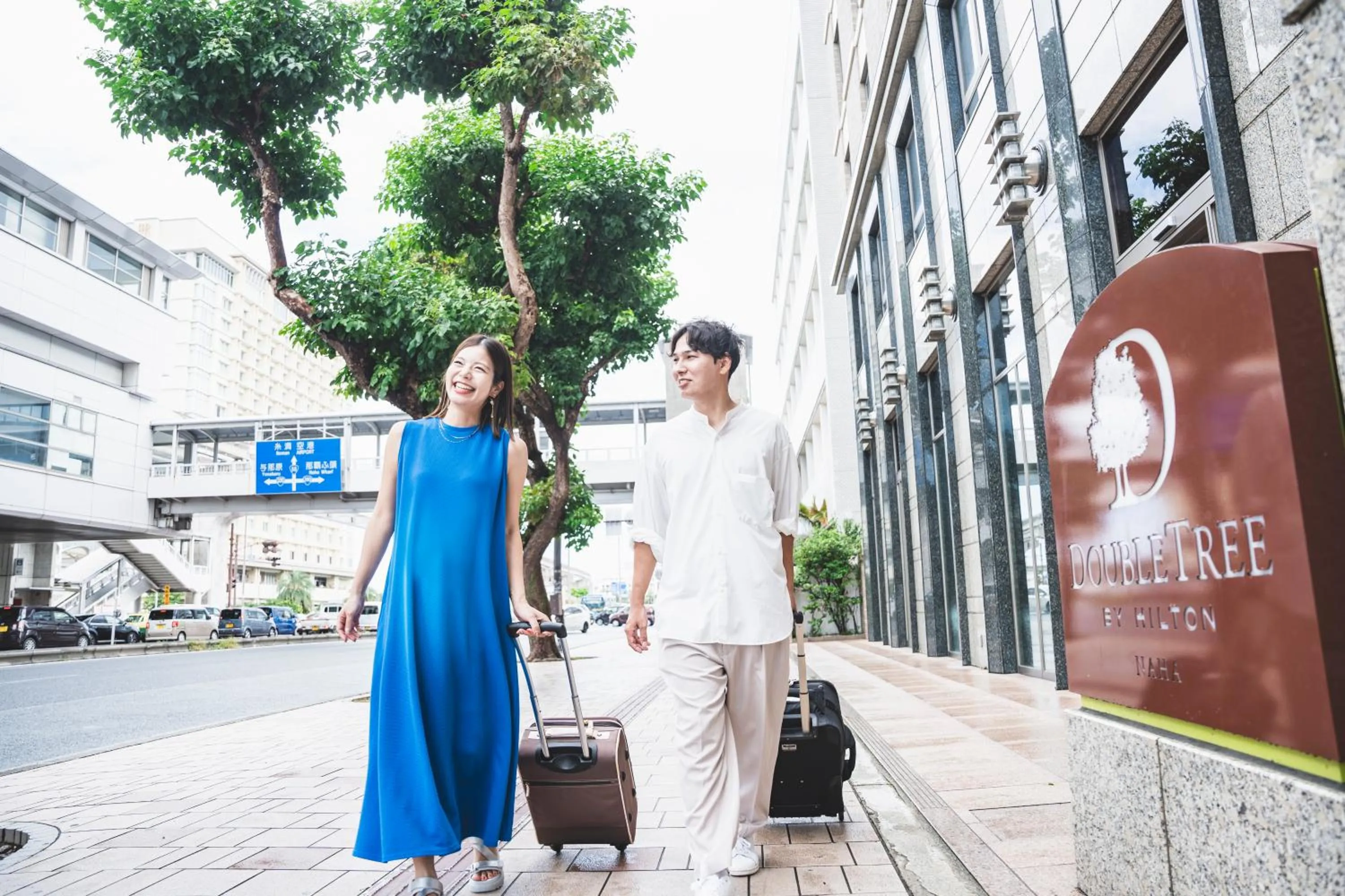 Facade/entrance in DoubleTree by Hilton Naha