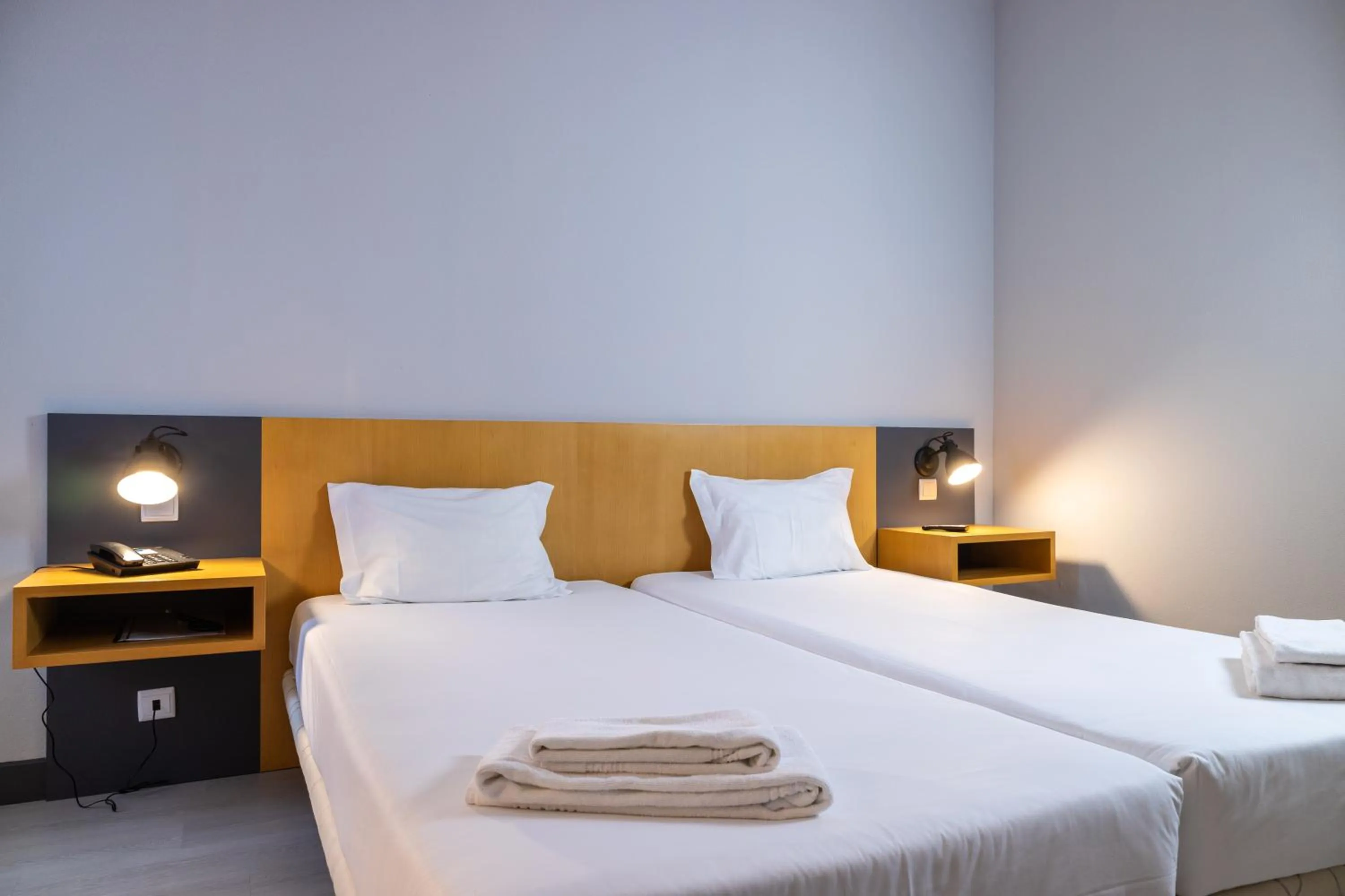 Bed in Flag Hotel Braga