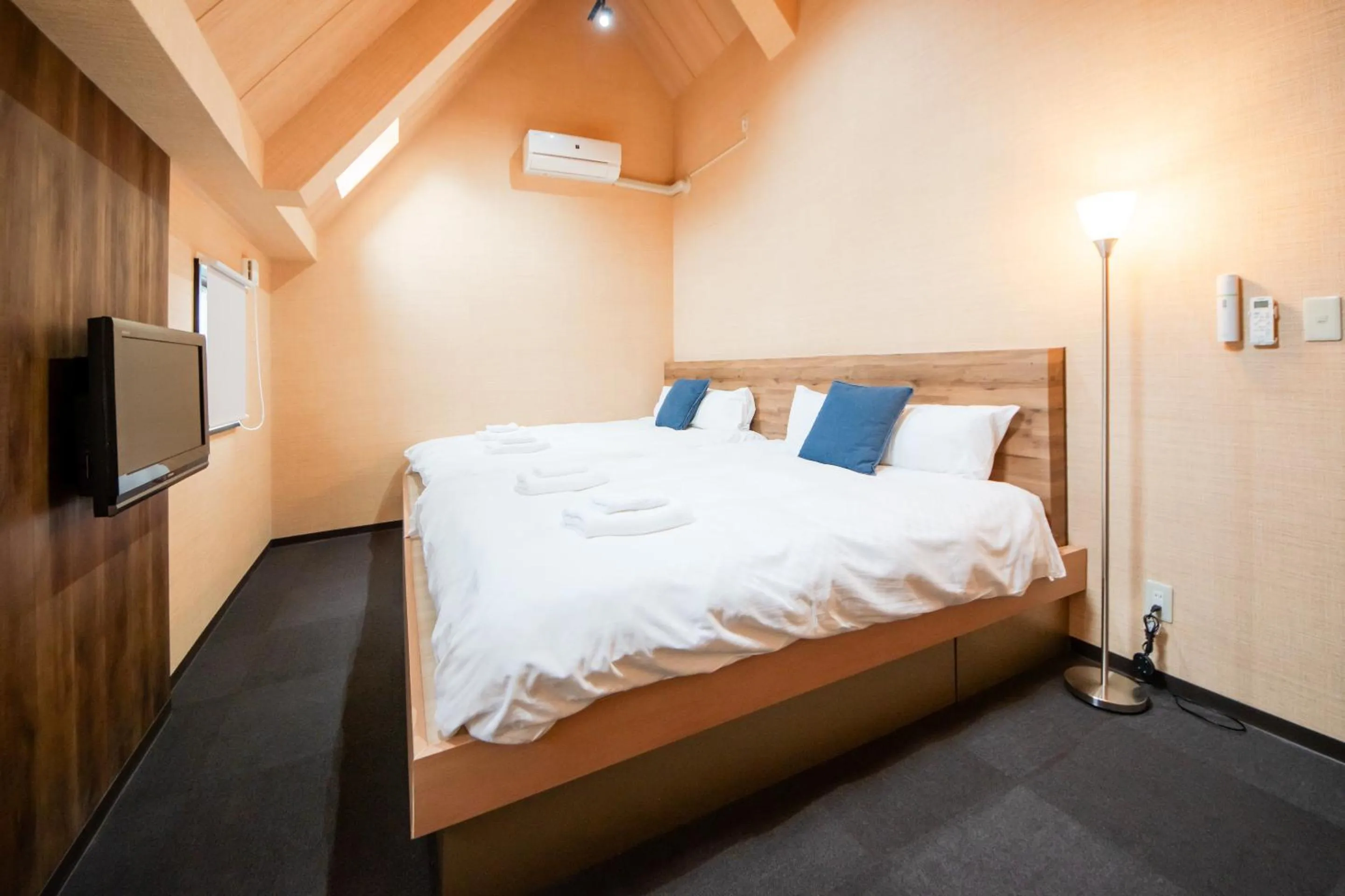 Bed in Hotel Base Nara