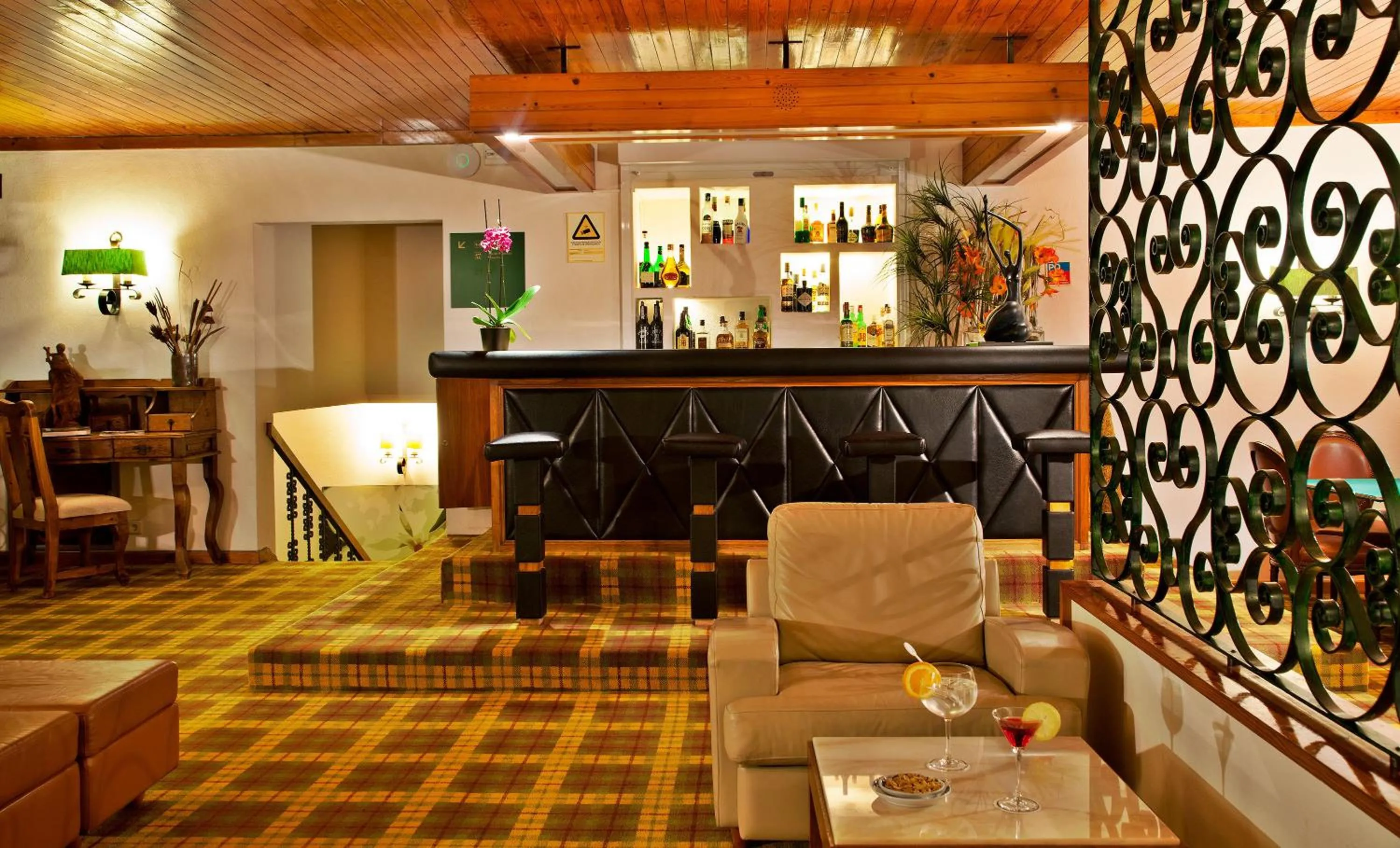 Lounge or bar in Lago Azul Eco Hotel