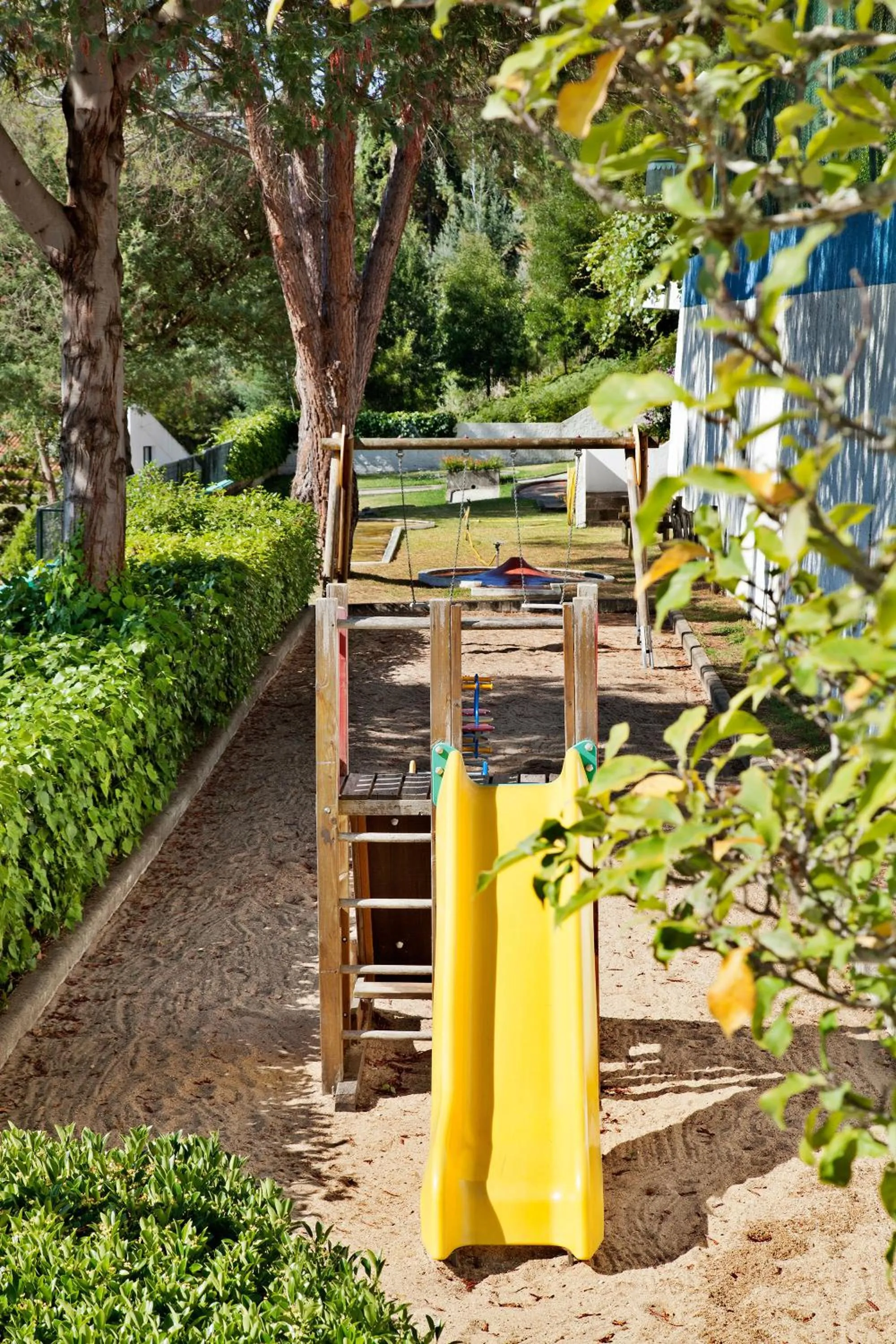 Children play ground in Lago Azul Eco Hotel