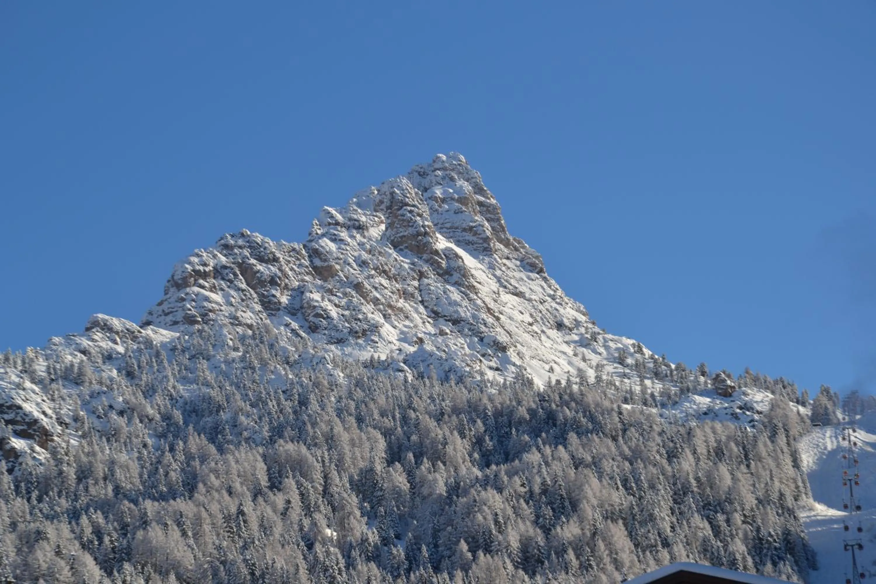 Mountain view in Hotel Scoiattolo