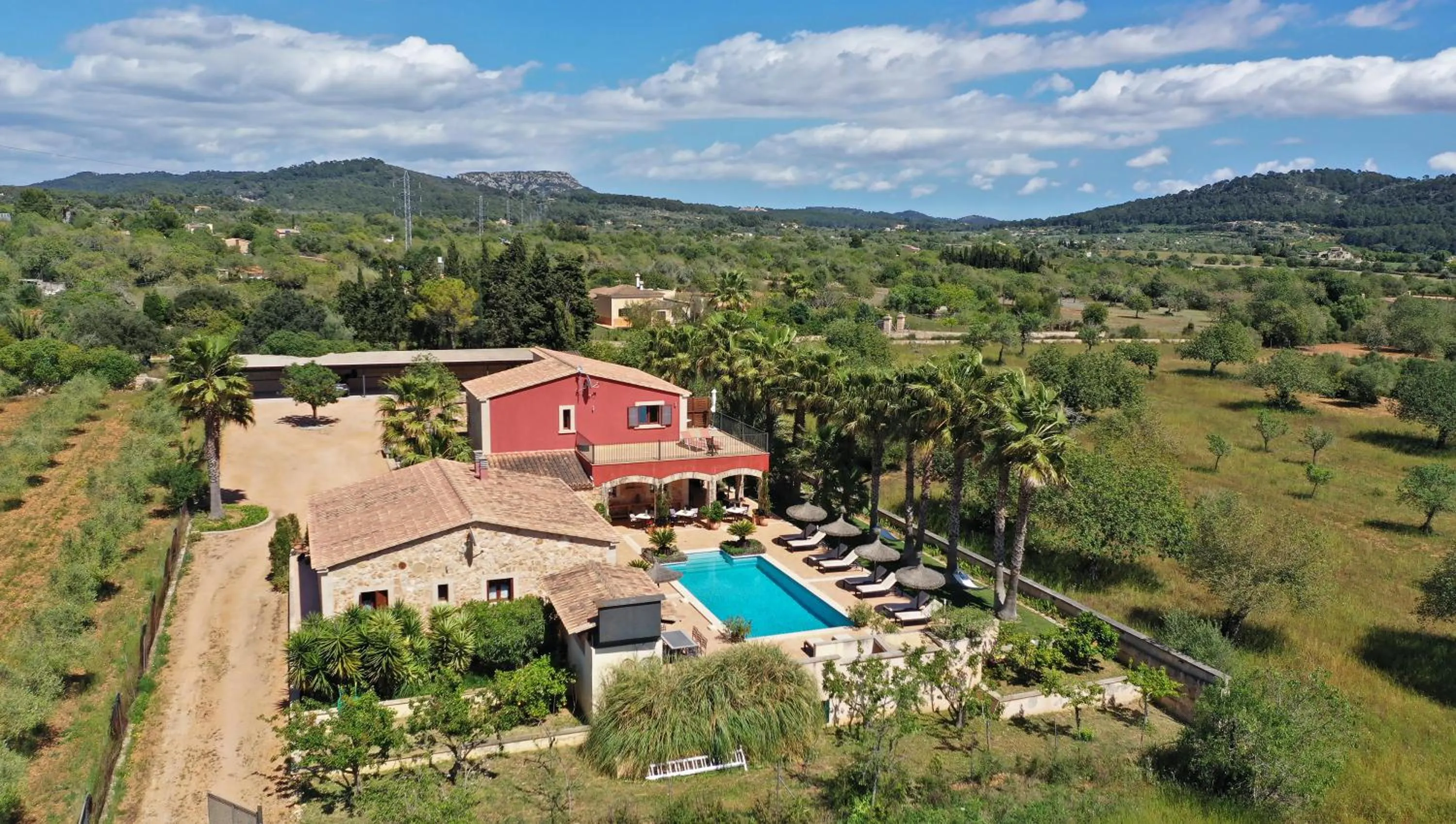 Bird's eye view, Bird's-eye View in Villa Sampoli - Agroturismo Son Sampoli - Adults only