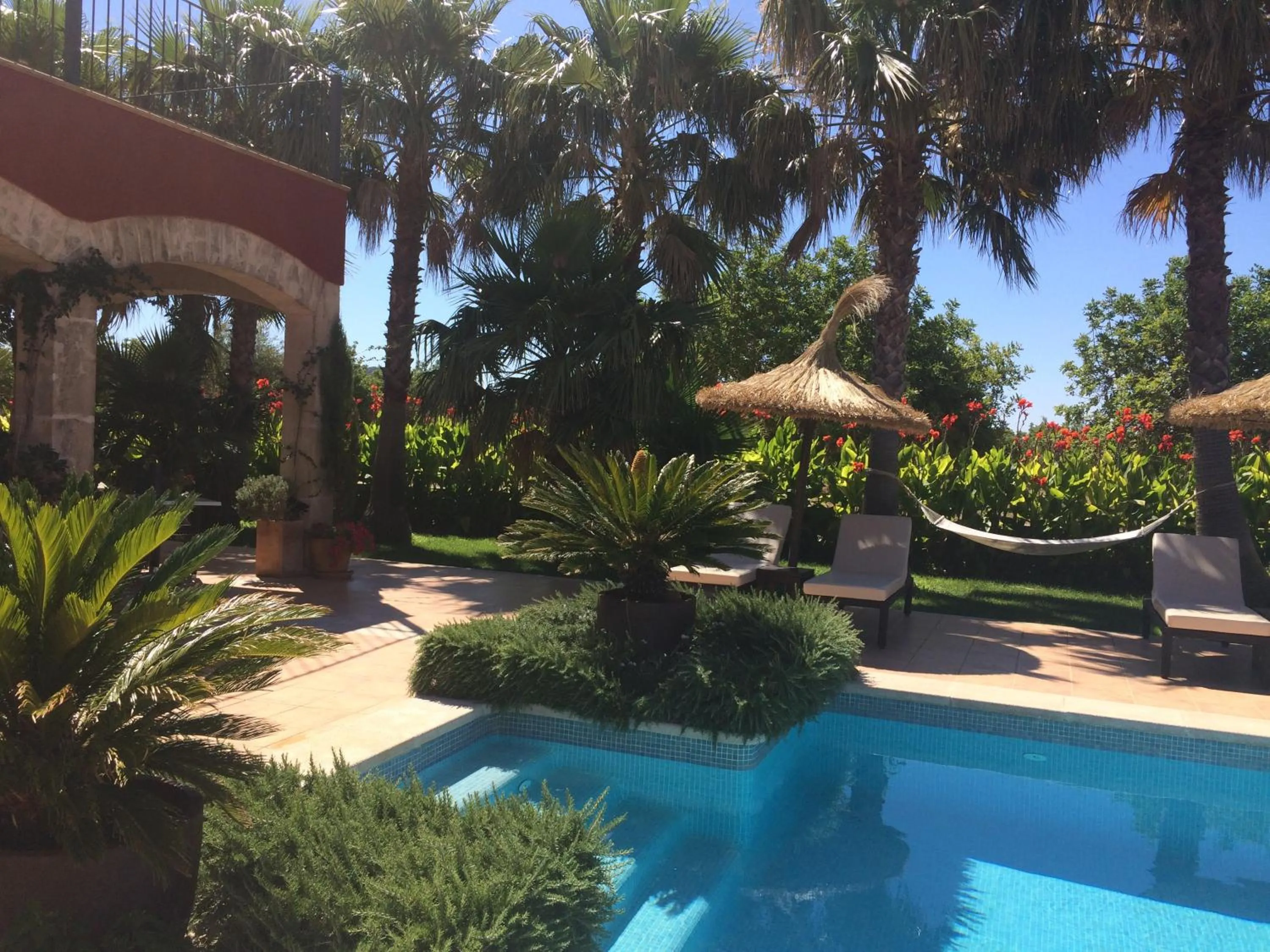 Pool view, Swimming Pool in Villa Sampoli - Agroturismo Son Sampoli - Adults only