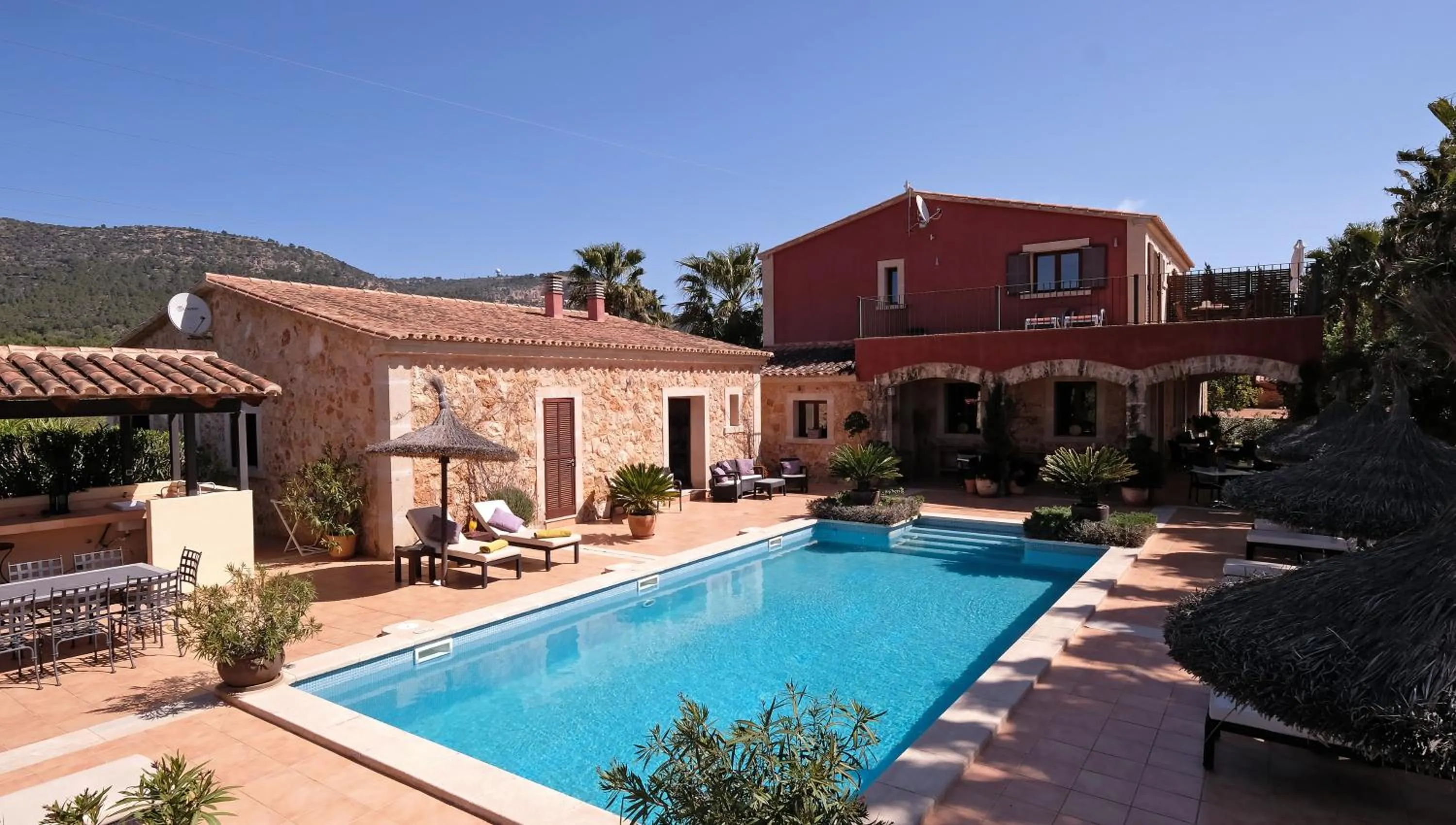 Bird's eye view, Property Building in Villa Sampoli - Agroturismo Son Sampoli - Adults only