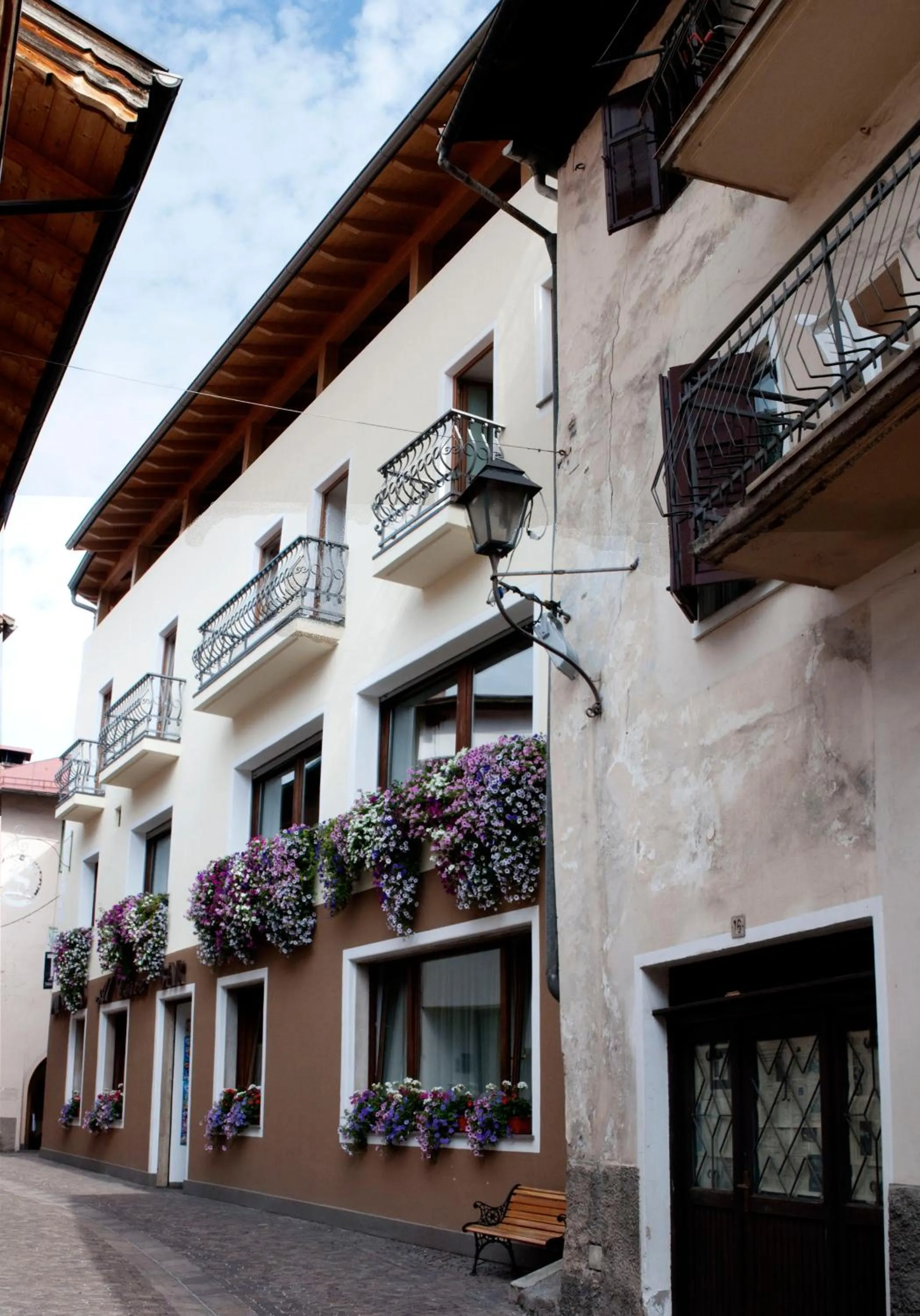 Facade/entrance in Hotel Al Cervo