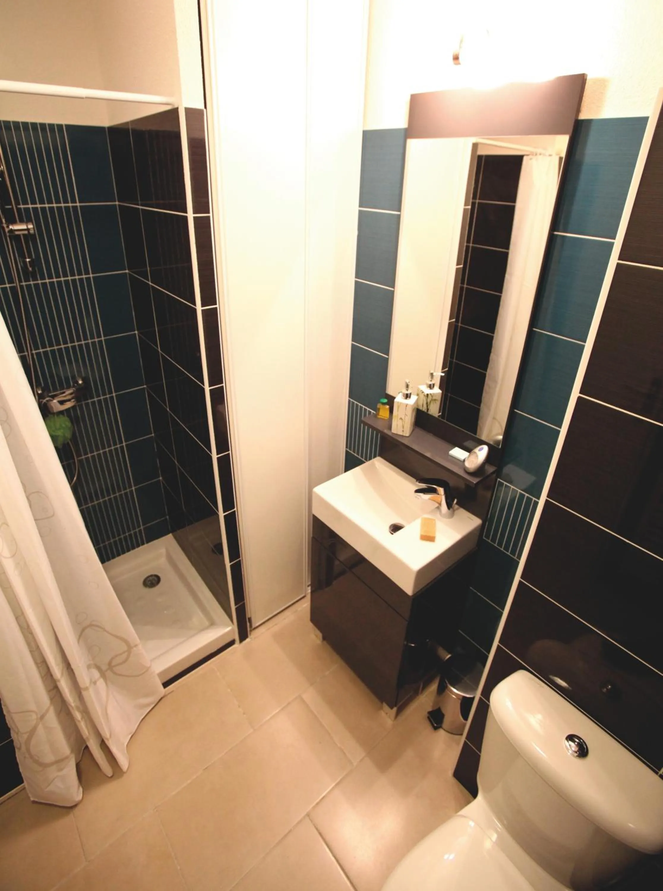 Shower in Résidence Les Portes d'Espagne