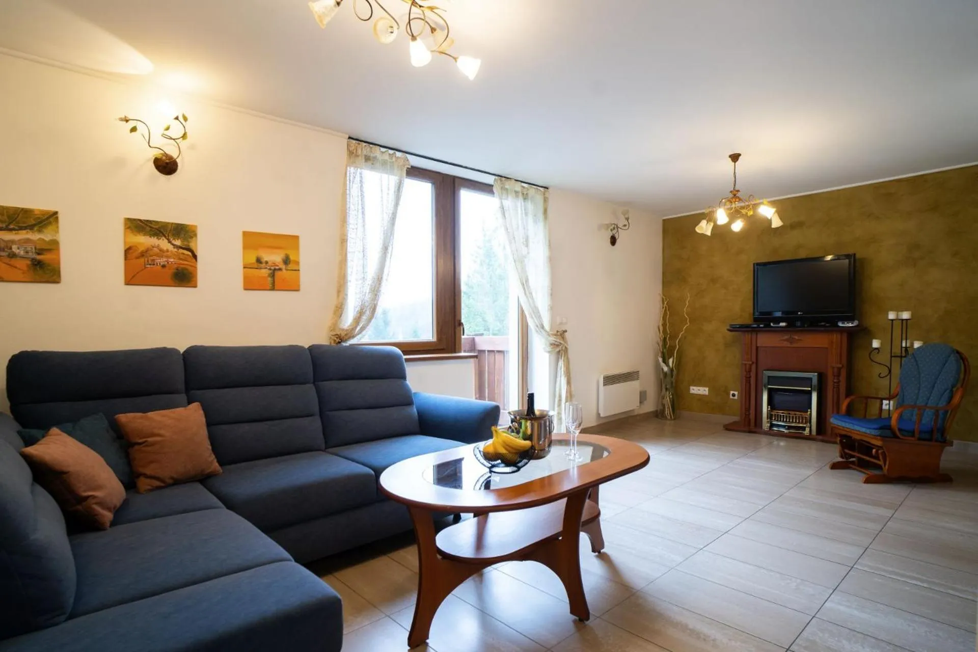 Living room in Apartmánový dom Fatrapark 1 s Wellness - Hlavná recepcia