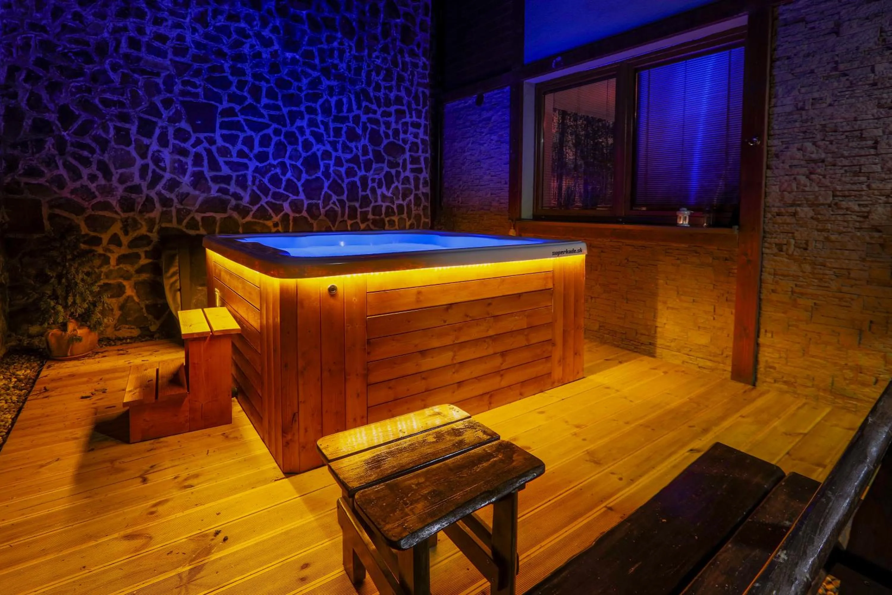 Hot Tub in Apartmánový dom Fatrapark 1 s Wellness - Hlavná recepcia