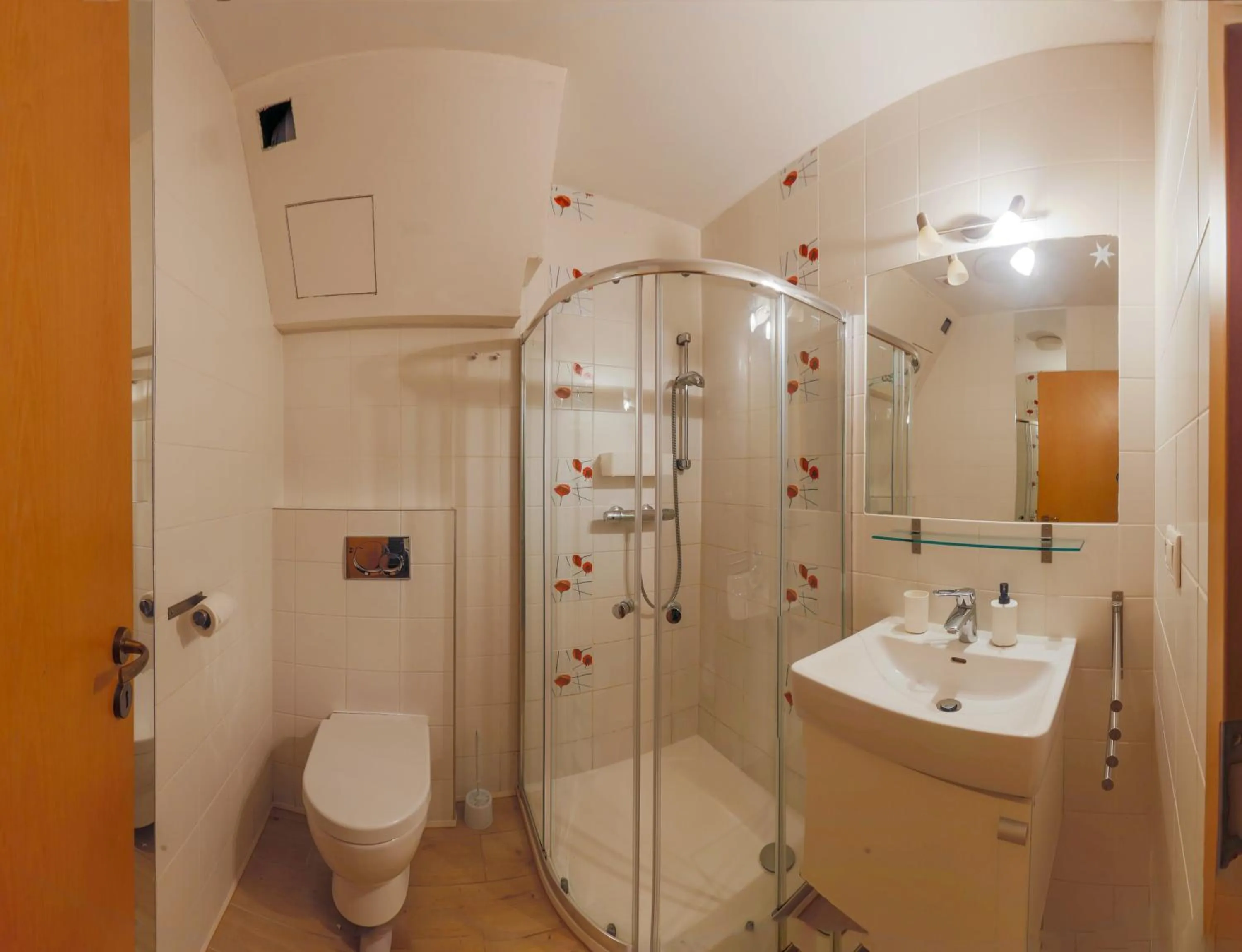 Shower in Apartmánový dom Fatrapark 1 s Wellness - Hlavná recepcia