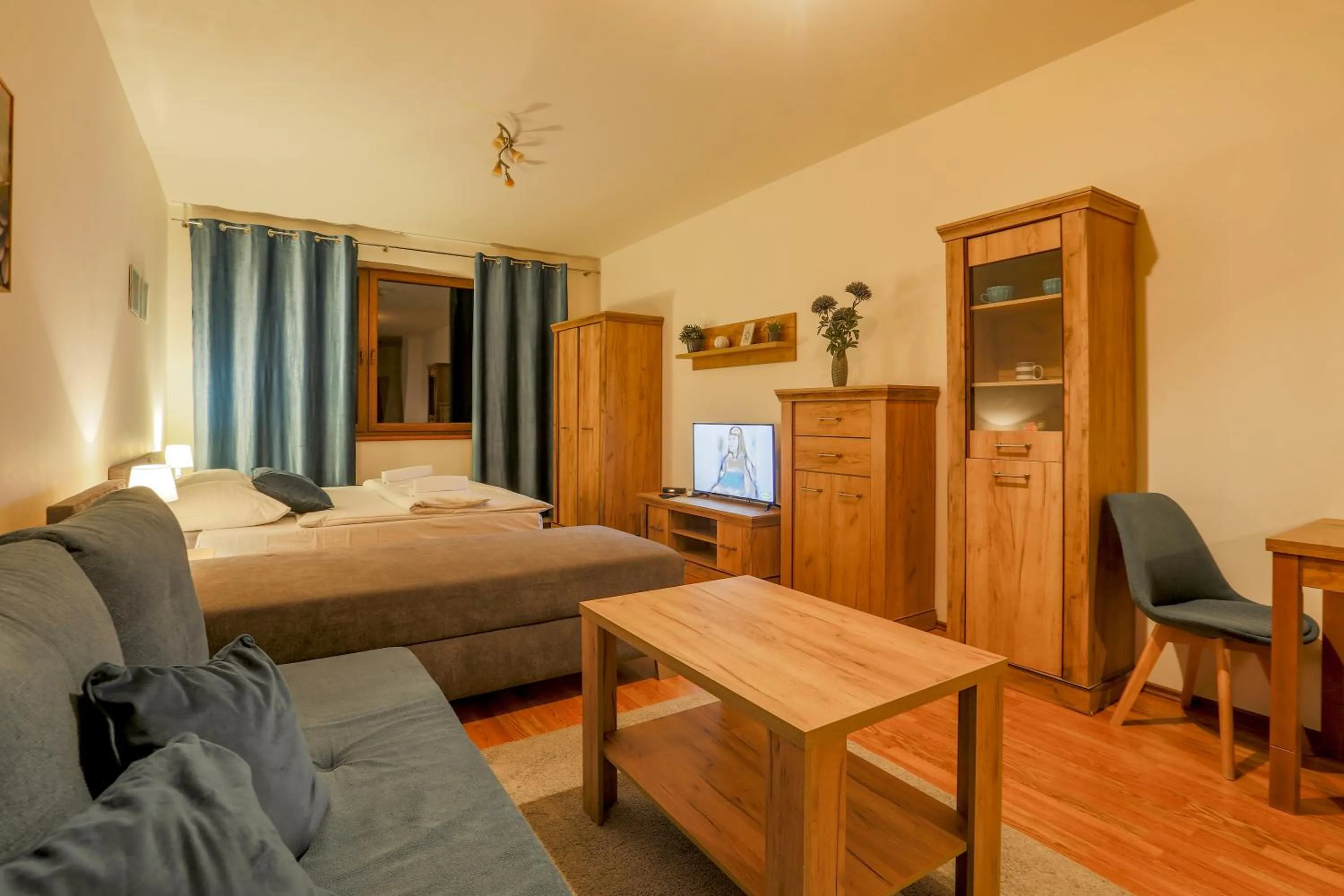 Photo of the whole room, Bed in Apartmánový dom Fatrapark 1 s Wellness - Hlavná recepcia