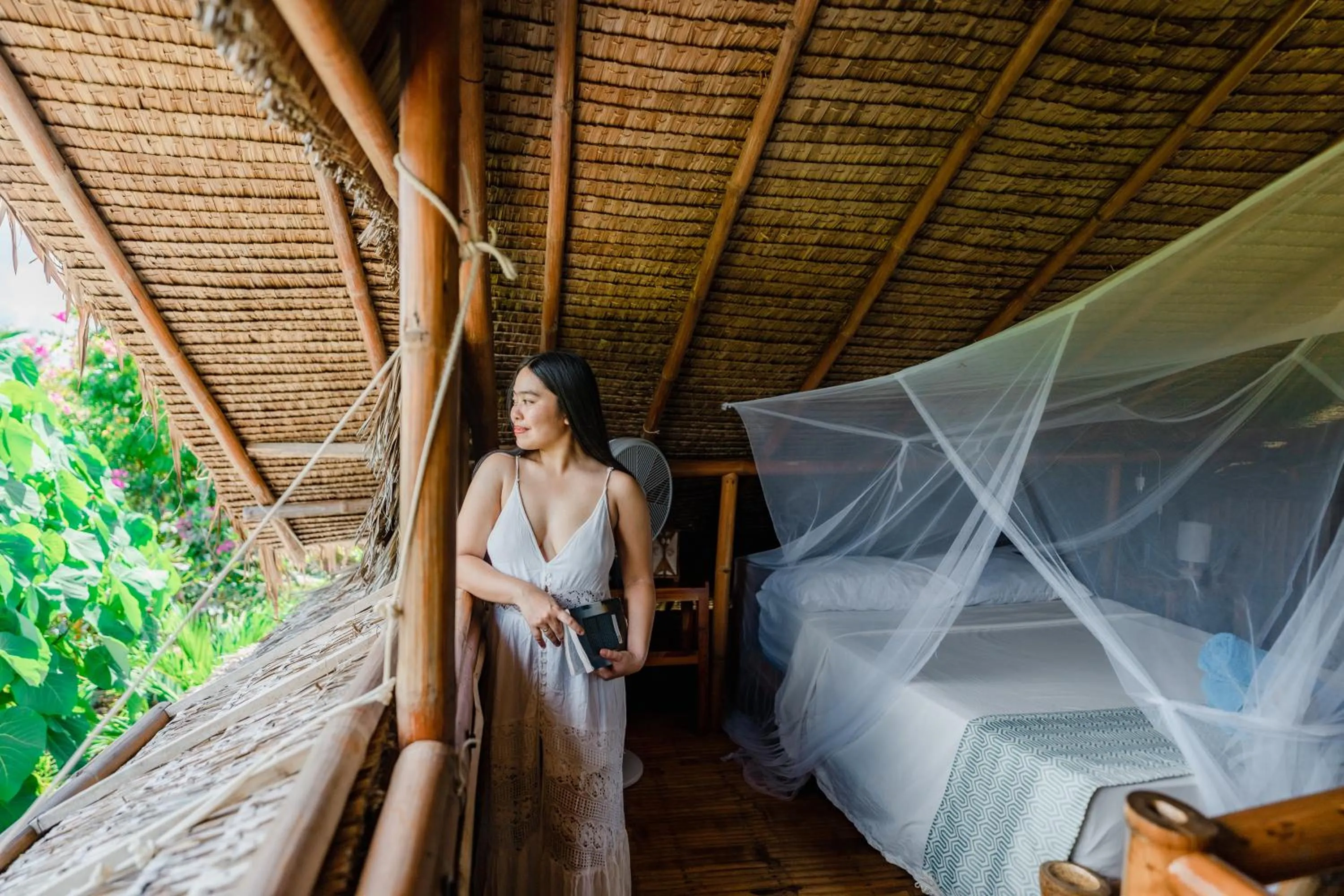 Bed in Tongo Hill Cottages