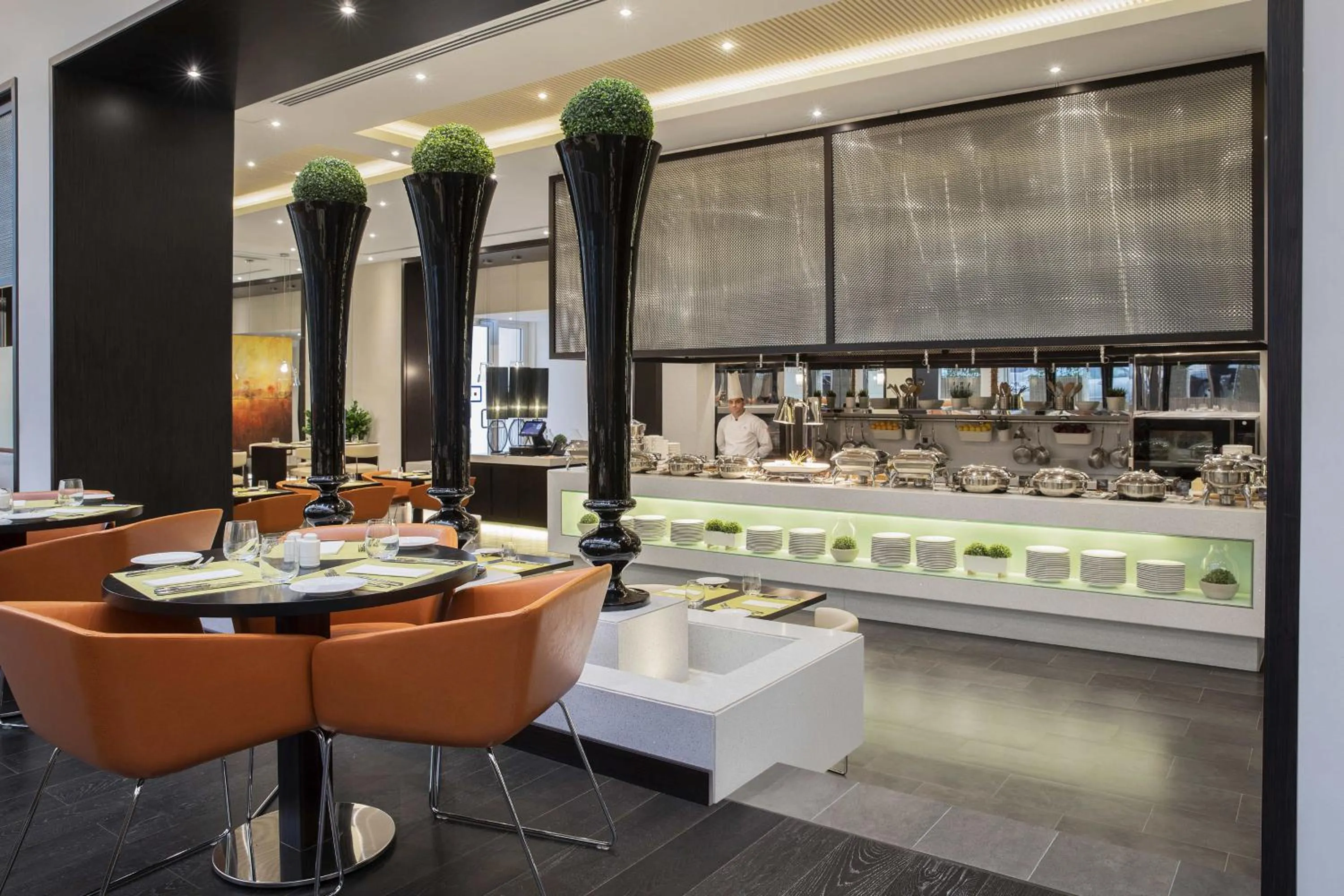 Buffet breakfast in Centro Olaya by Rotana
