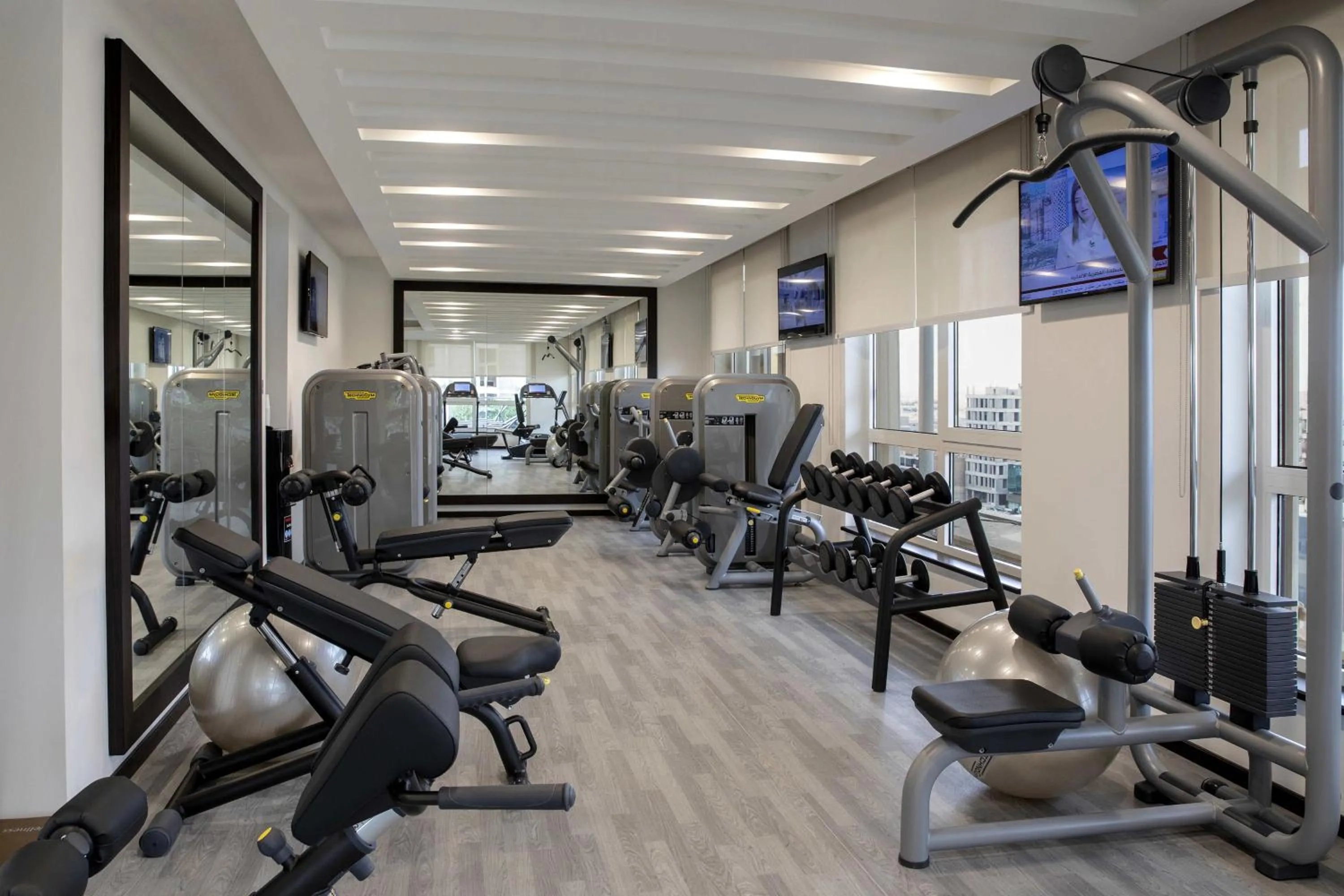 Fitness centre/facilities in Centro Olaya by Rotana