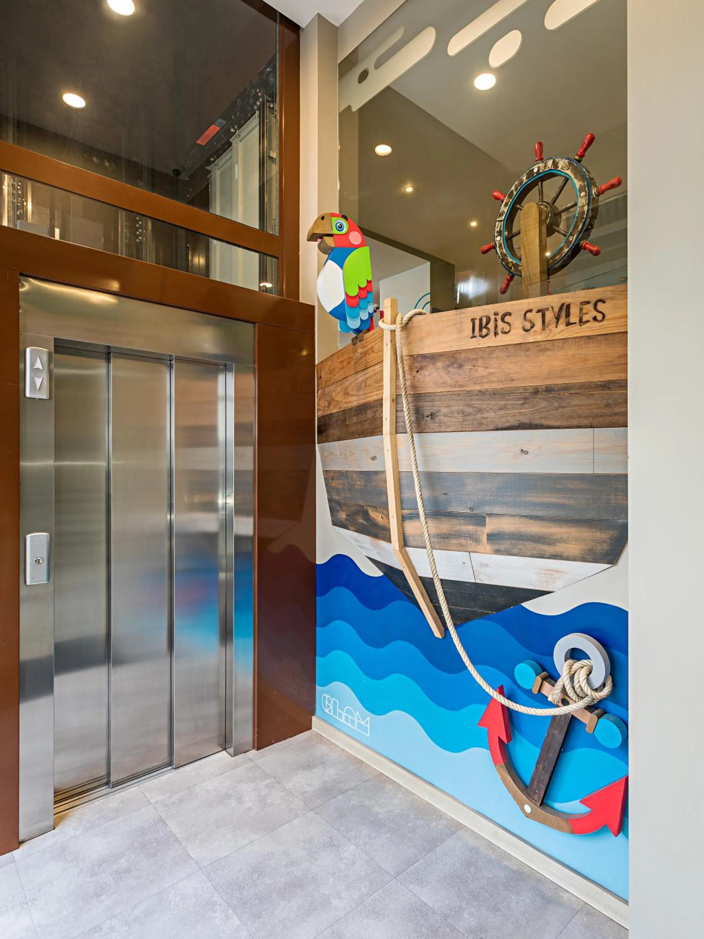 Lobby or reception in Ibis Styles Lisboa Centro Liberdade NE