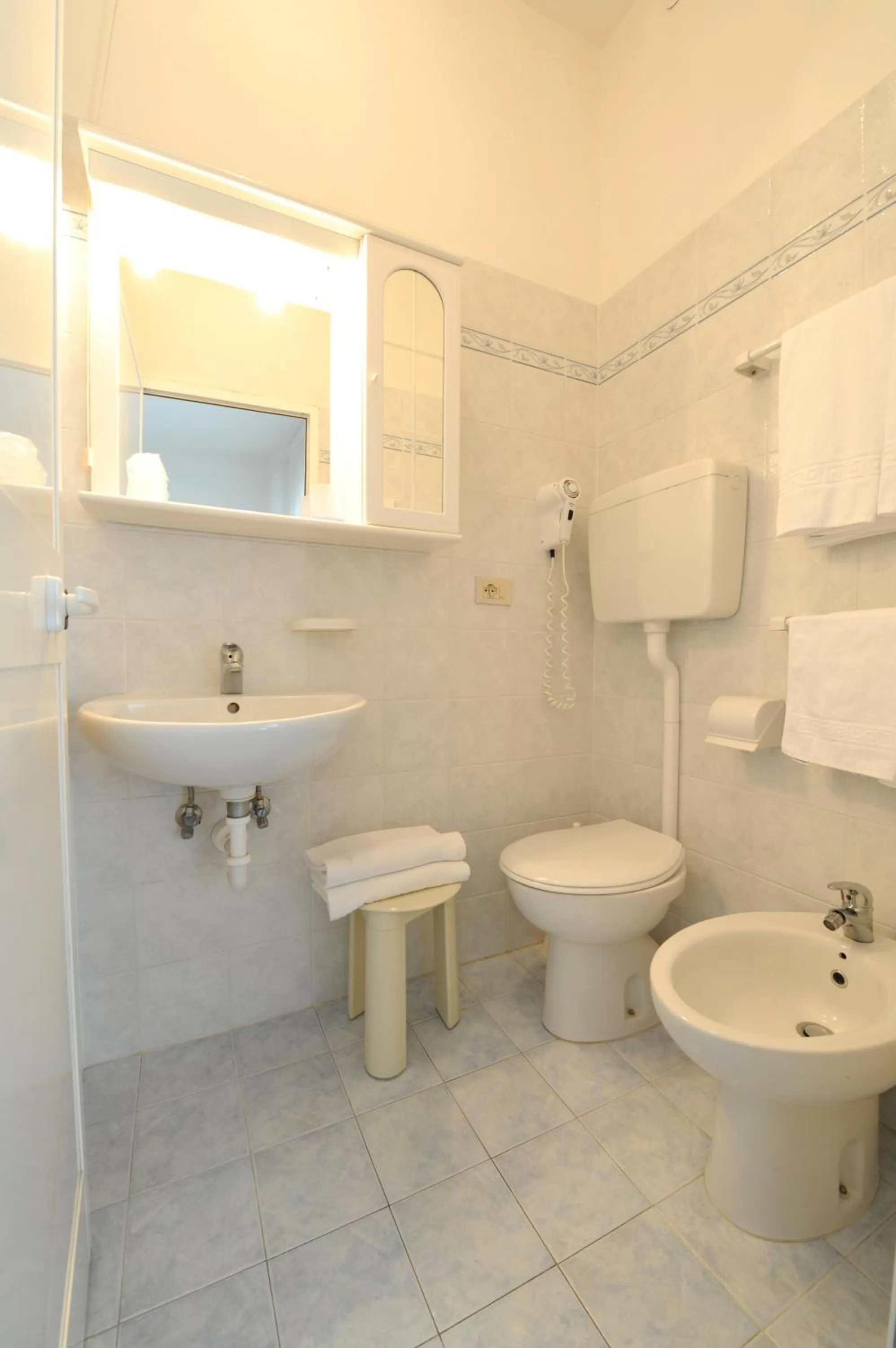 Bathroom in Hotel Savoia