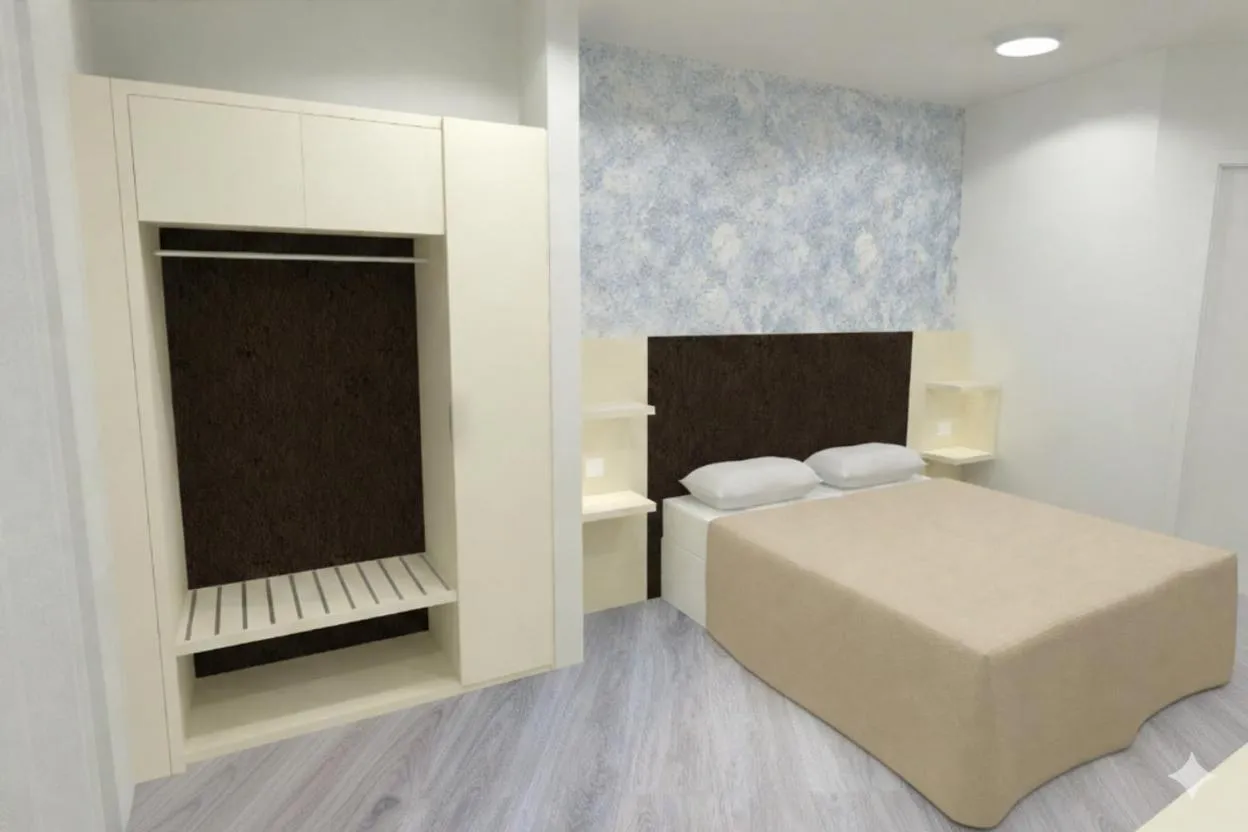 Photo of the whole room, Bed in Hotel Airone