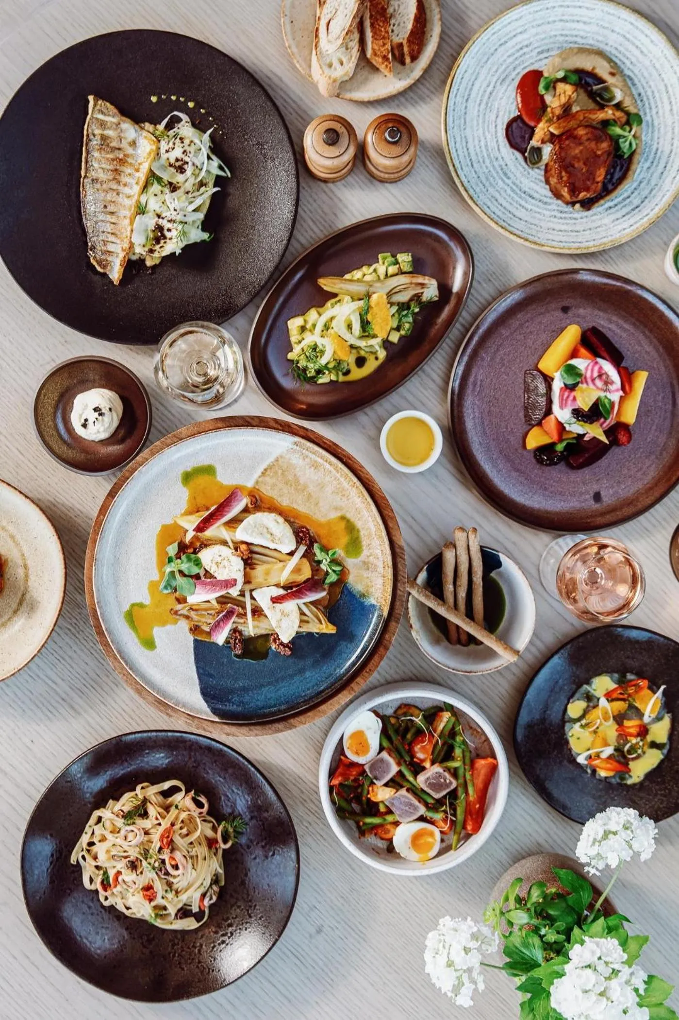 Restaurant/places to eat in Ikos Aria