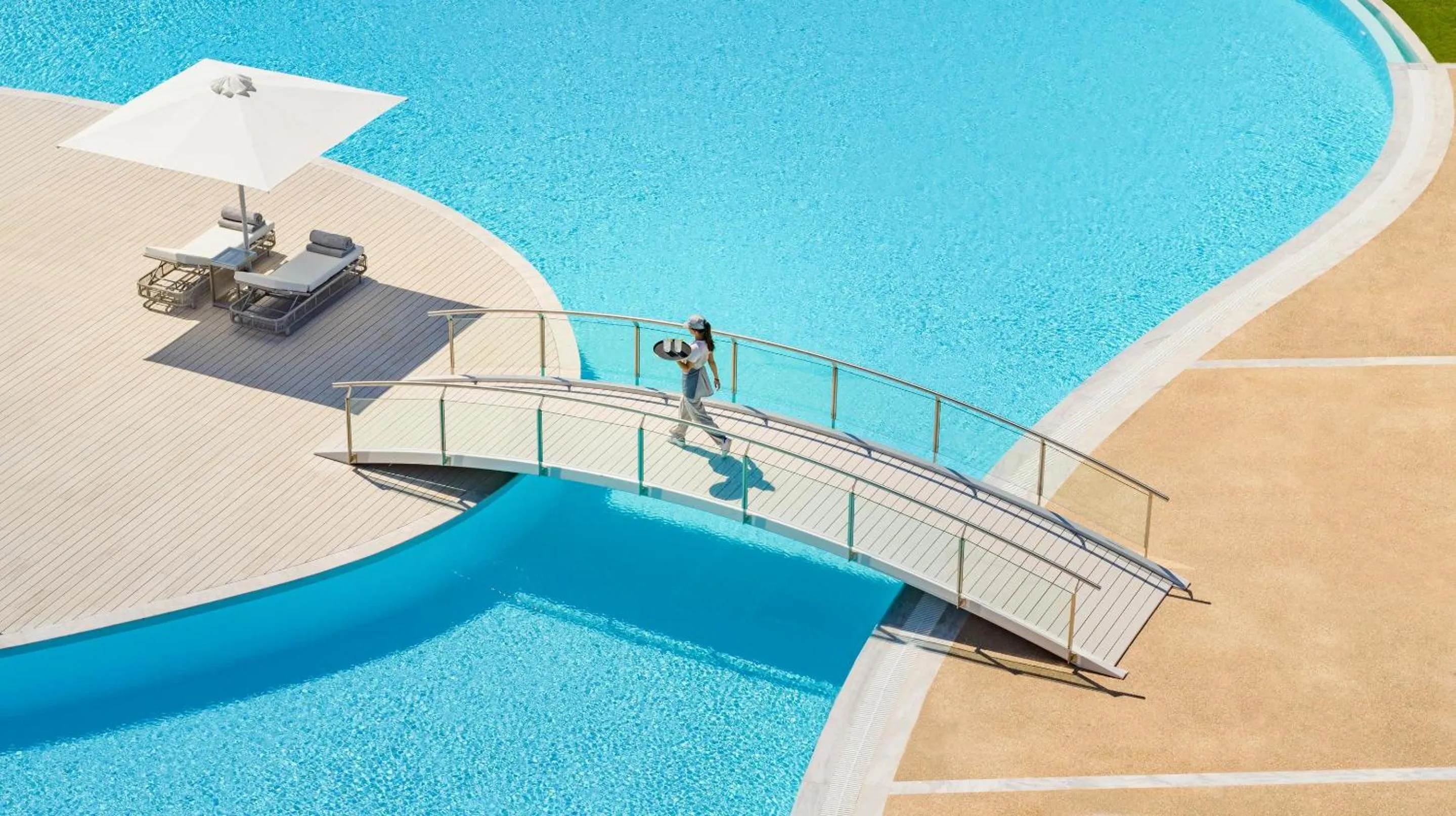 Swimming pool in Ikos Aria