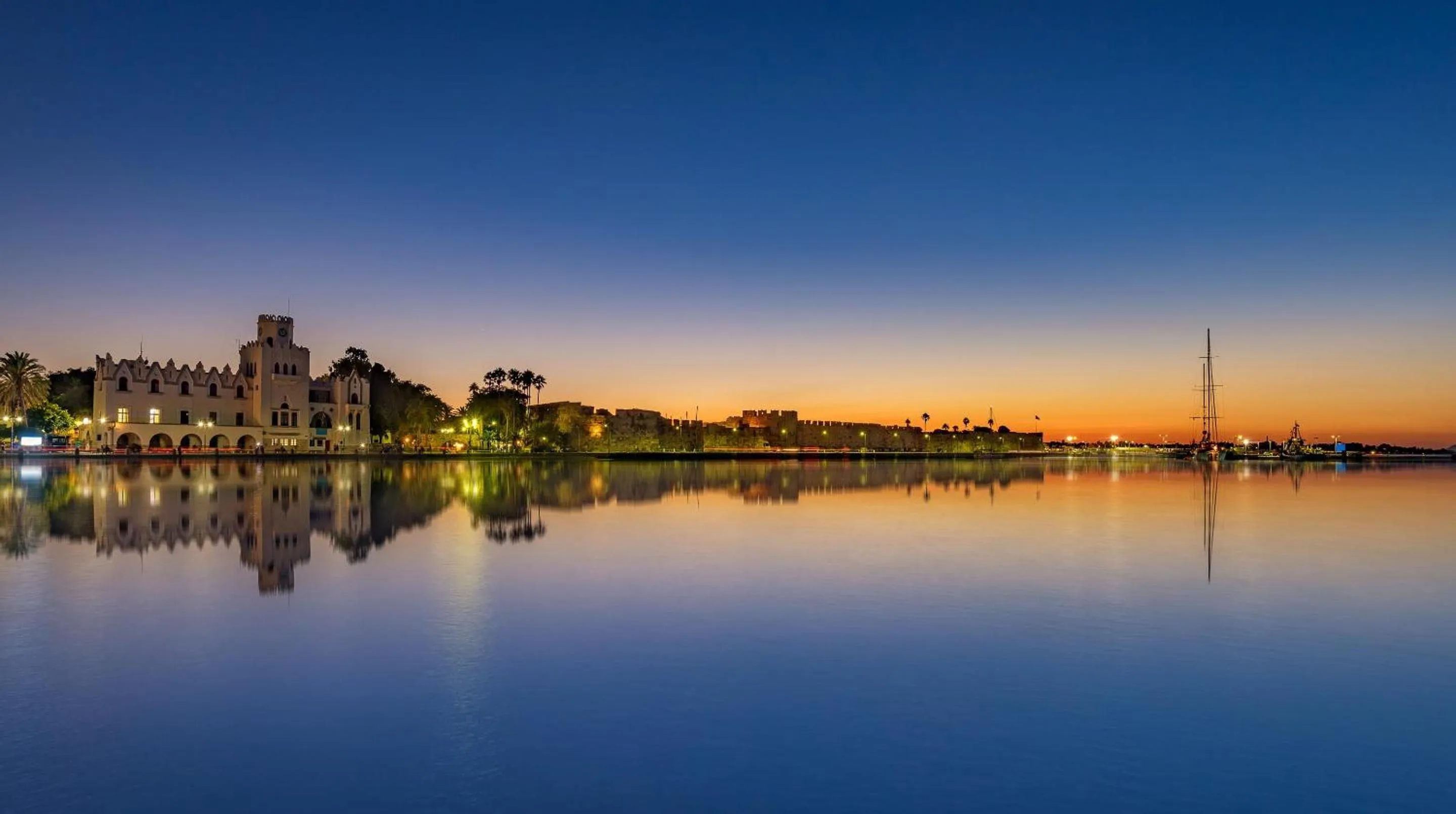 Landmark view in Ikos Aria