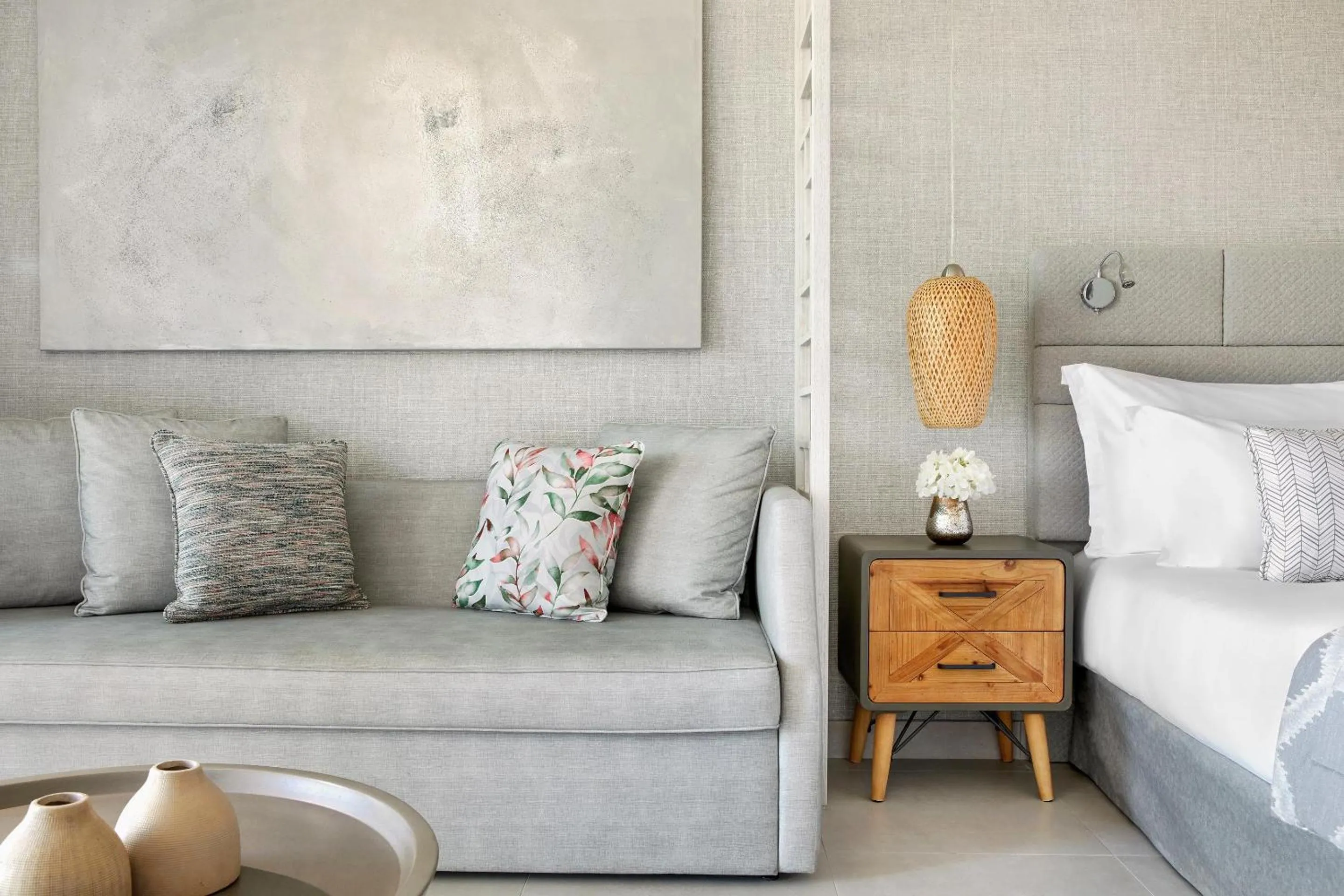 Photo of the whole room, Bed in Ikos Aria