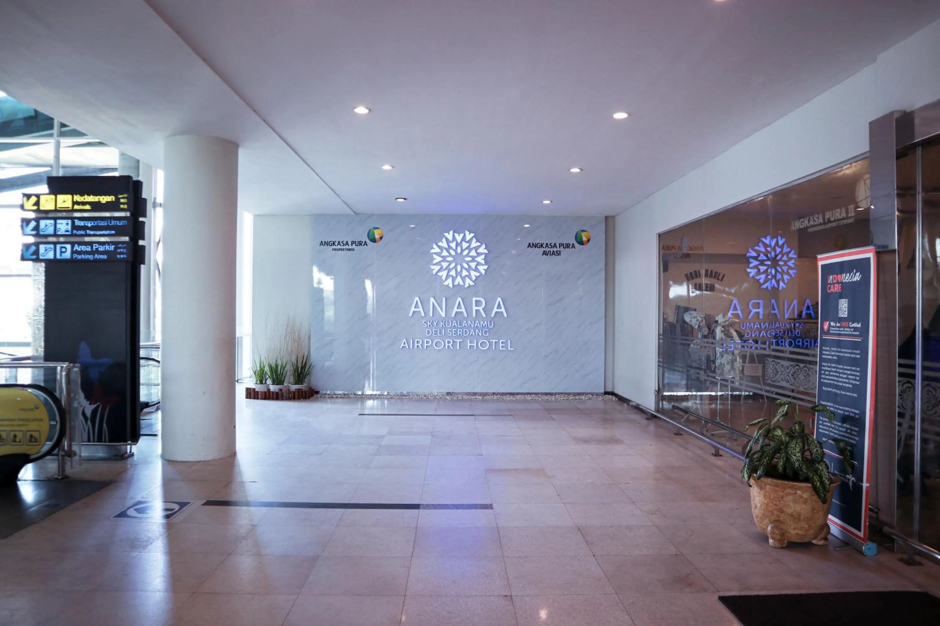 Property building in Anara Sky Kualanamu Hotel