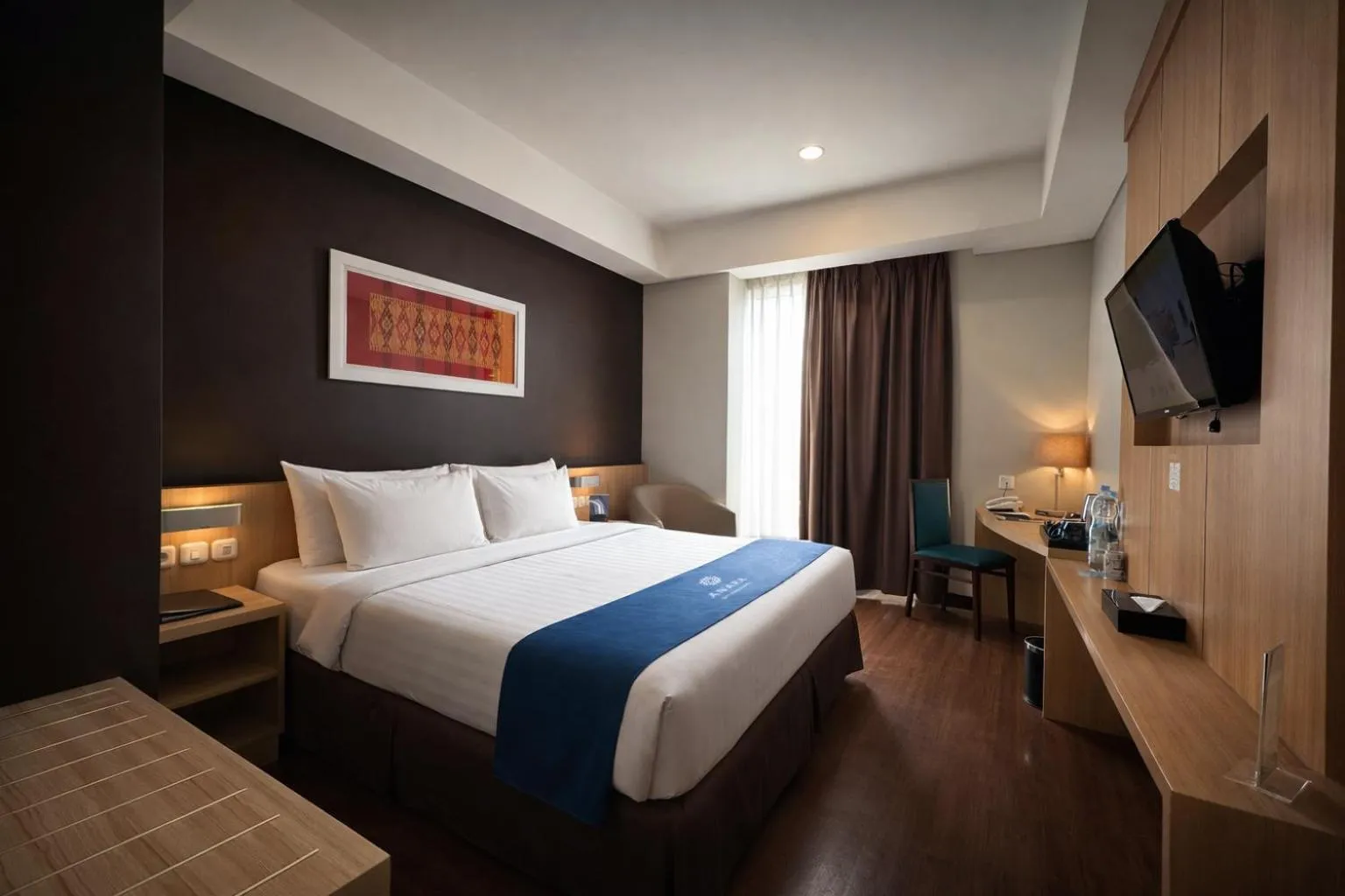 Bedroom, Bed in Anara Sky Kualanamu Hotel