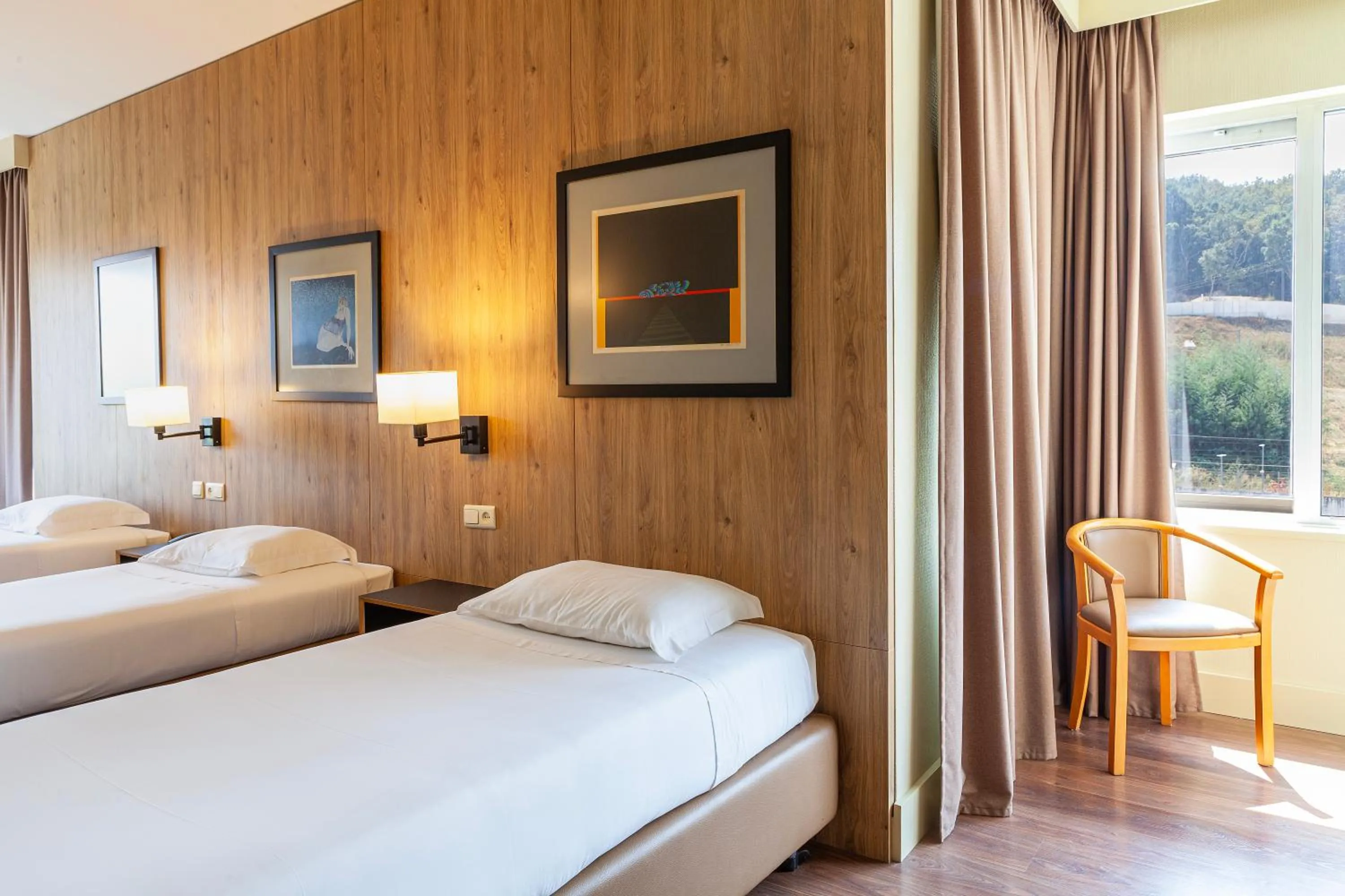 Bedroom, Bed in Hotel Fundador