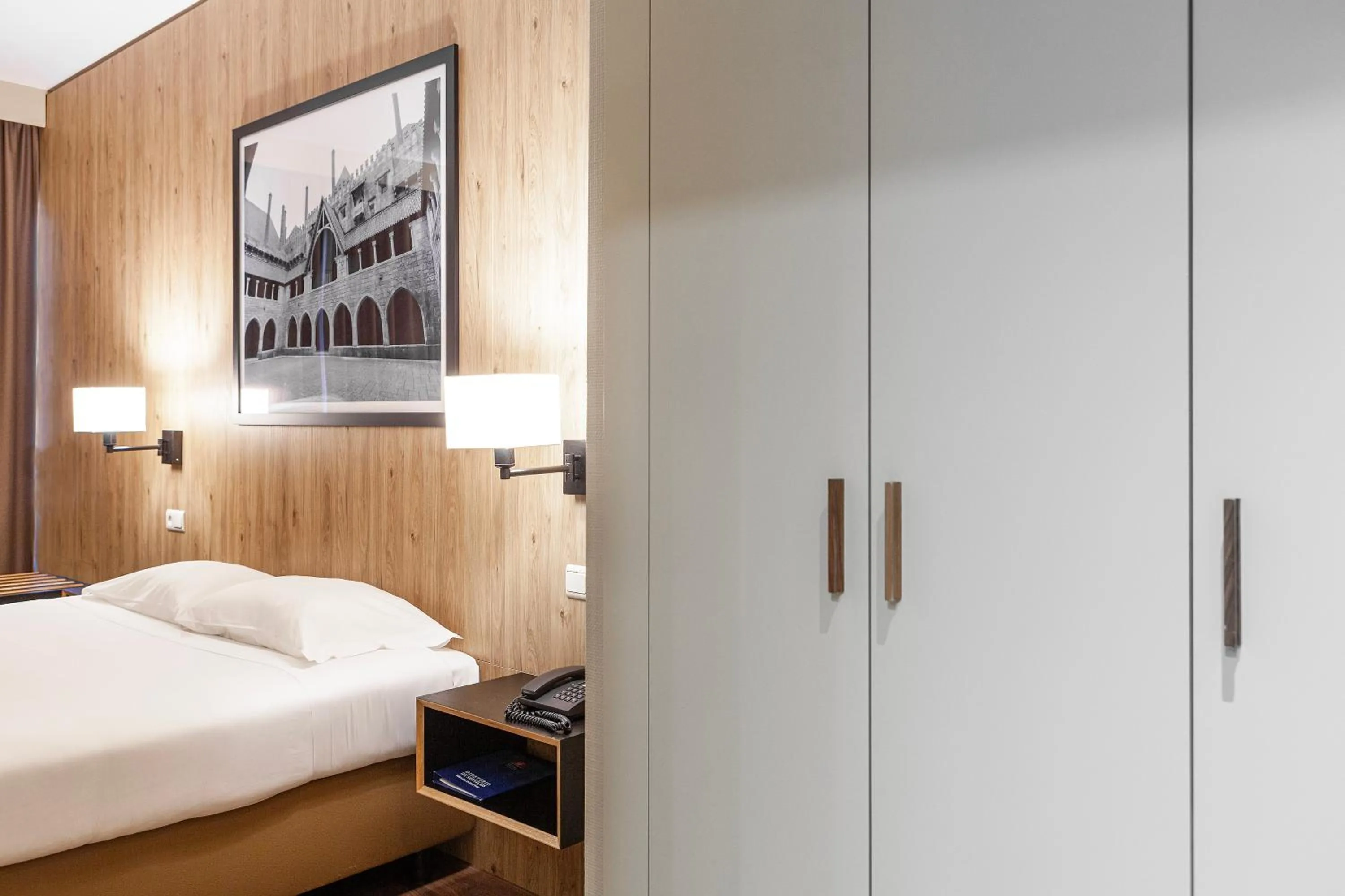 Bedroom, Bed in Hotel Fundador