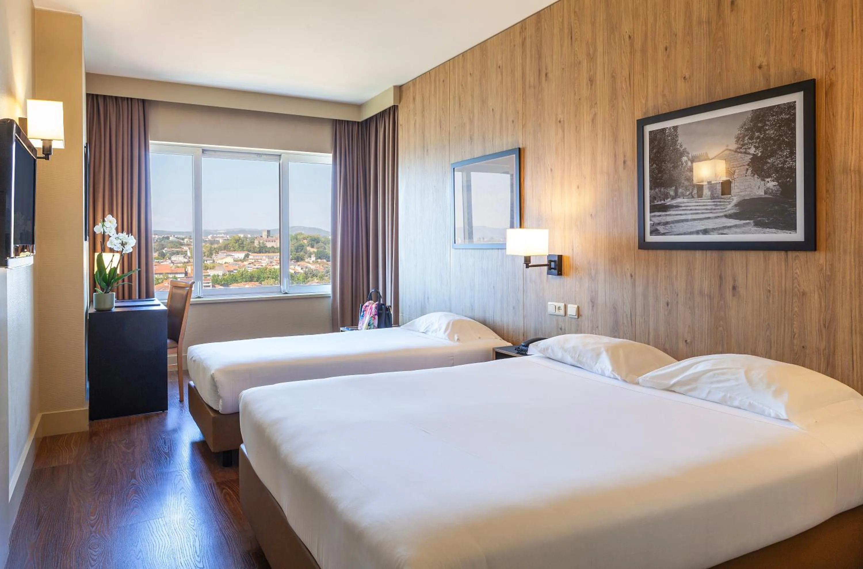 Bedroom, Bed in Hotel Fundador