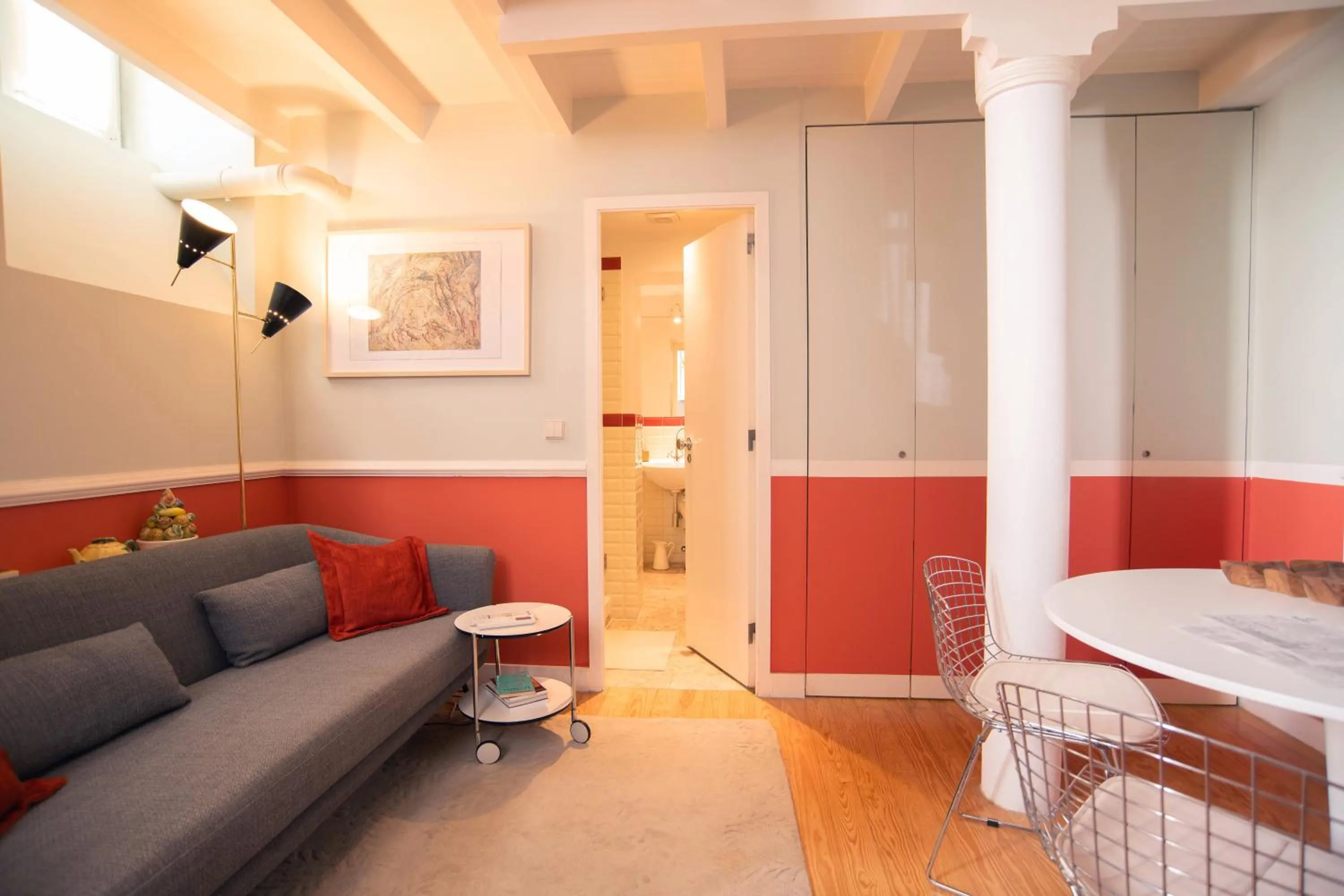 Bed in CASA AMORA Studio Apartments