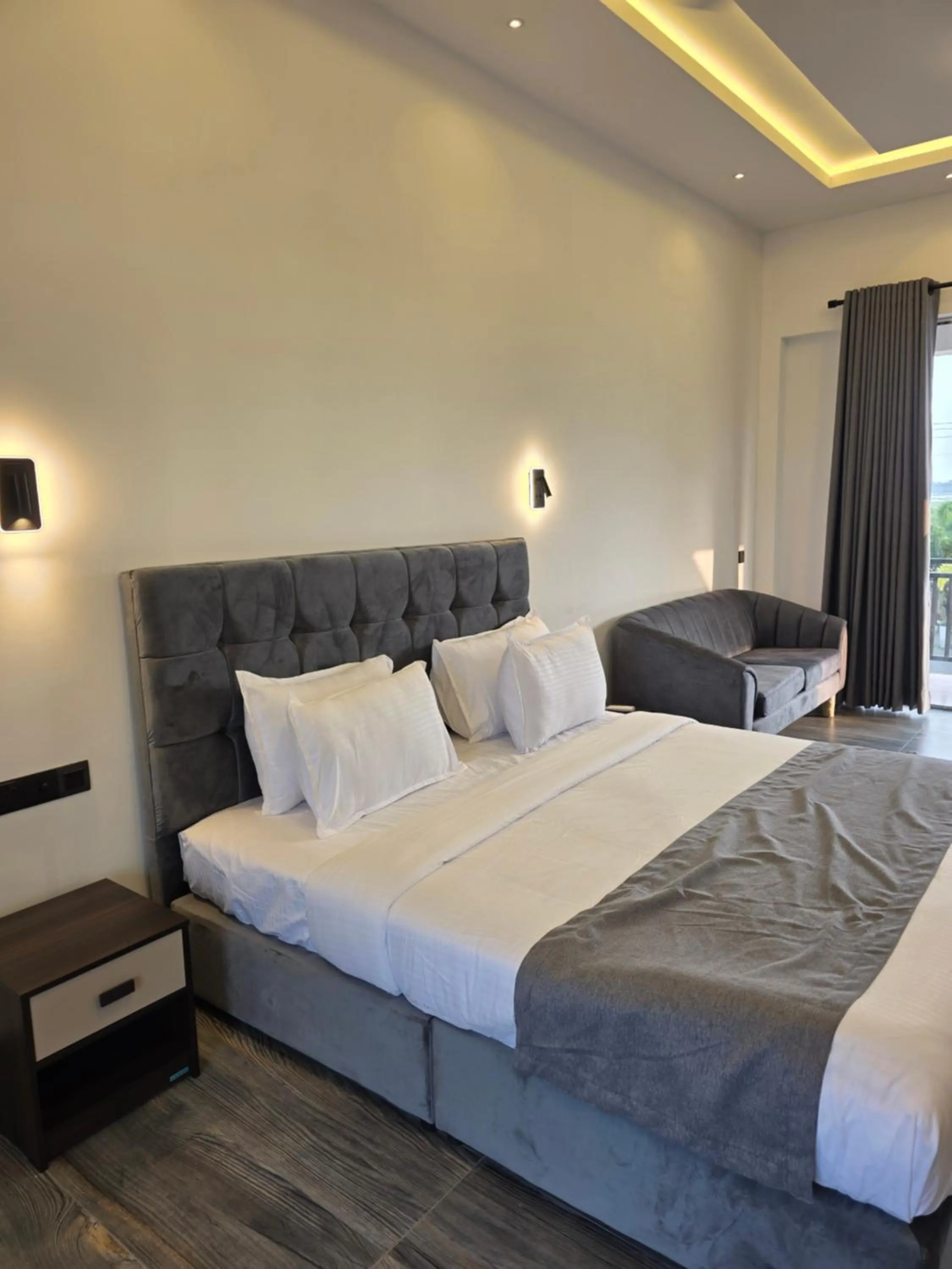 Bed in Avonil Resort Yala