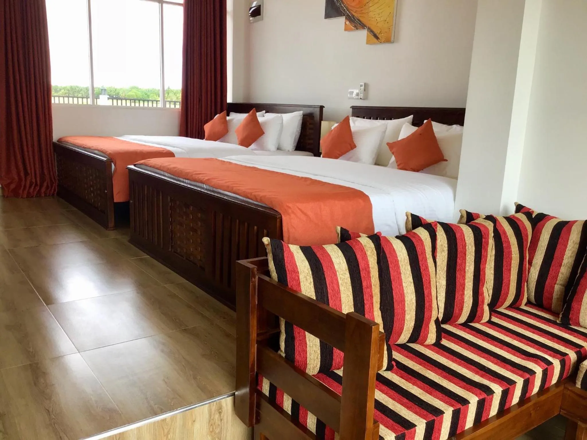 Bed in Avonil Resort Yala