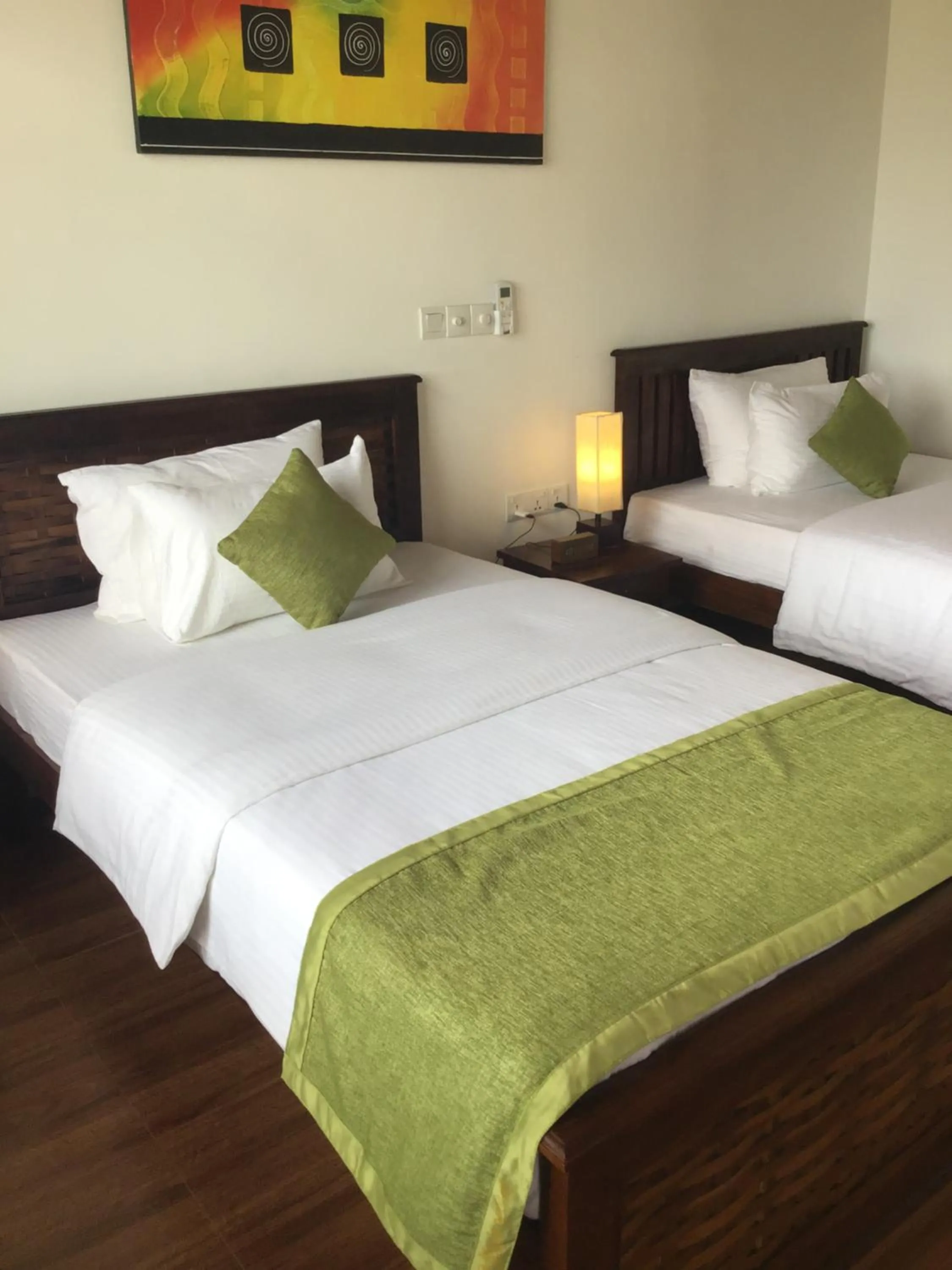 Bed in Avonil Resort Yala