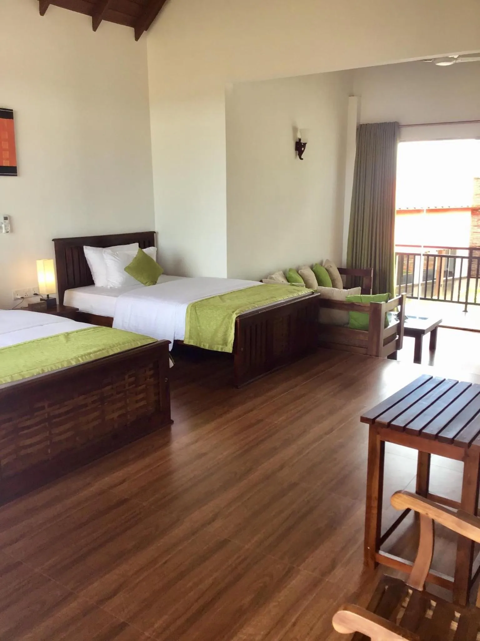 Bed in Avonil Resort Yala