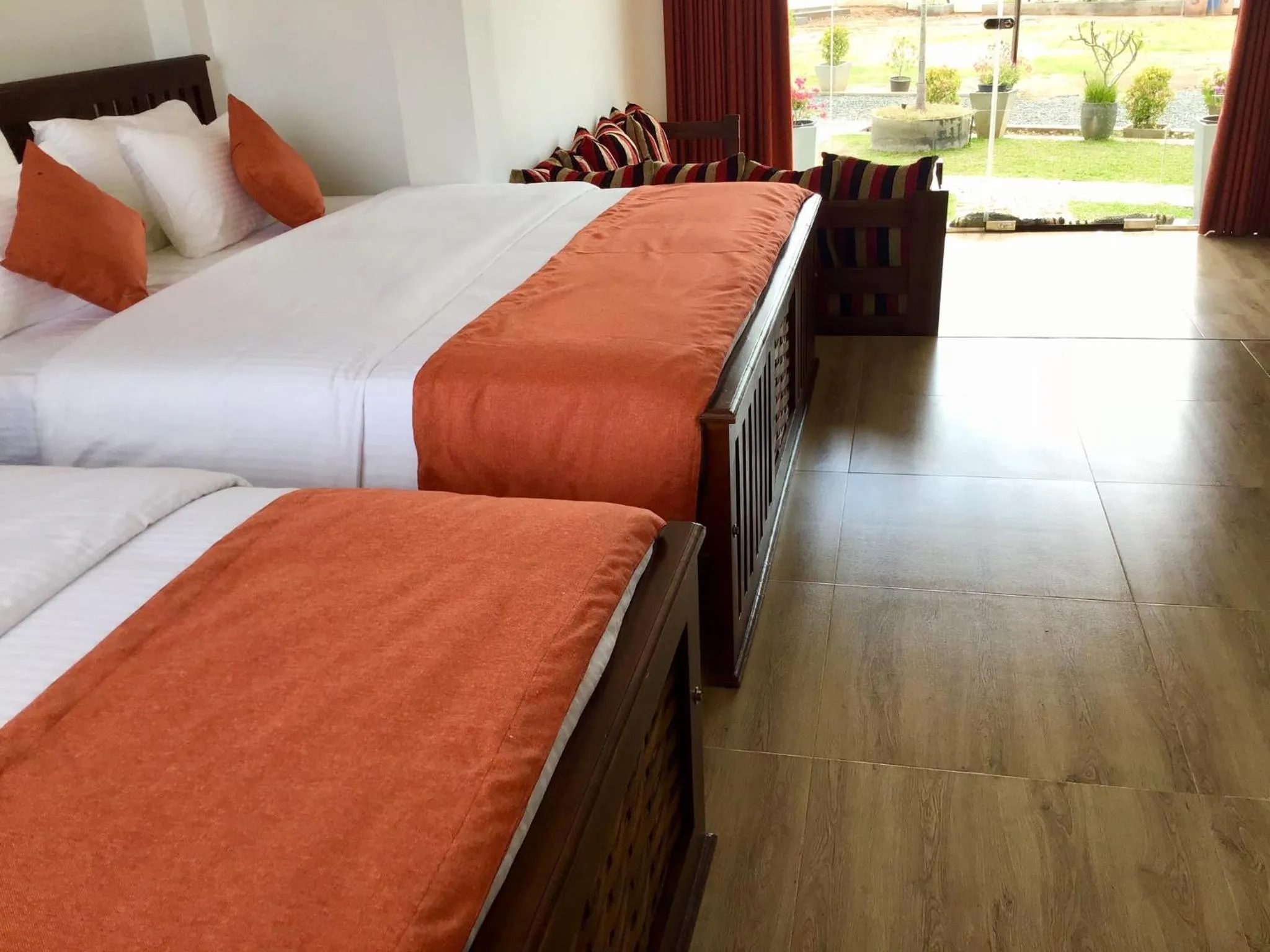 Bed in Avonil Resort Yala