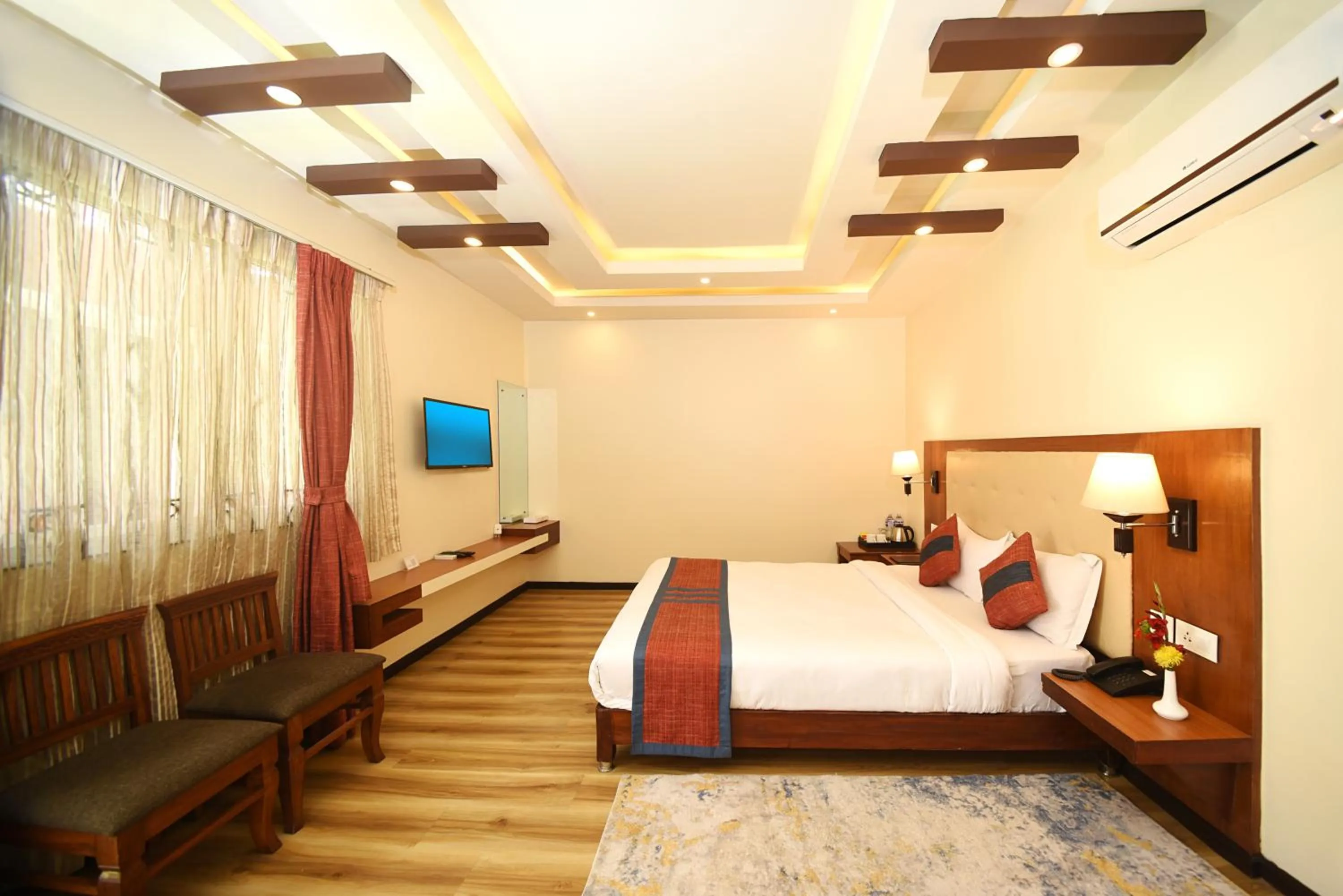 Bedroom, Bed in Hotel Jampa