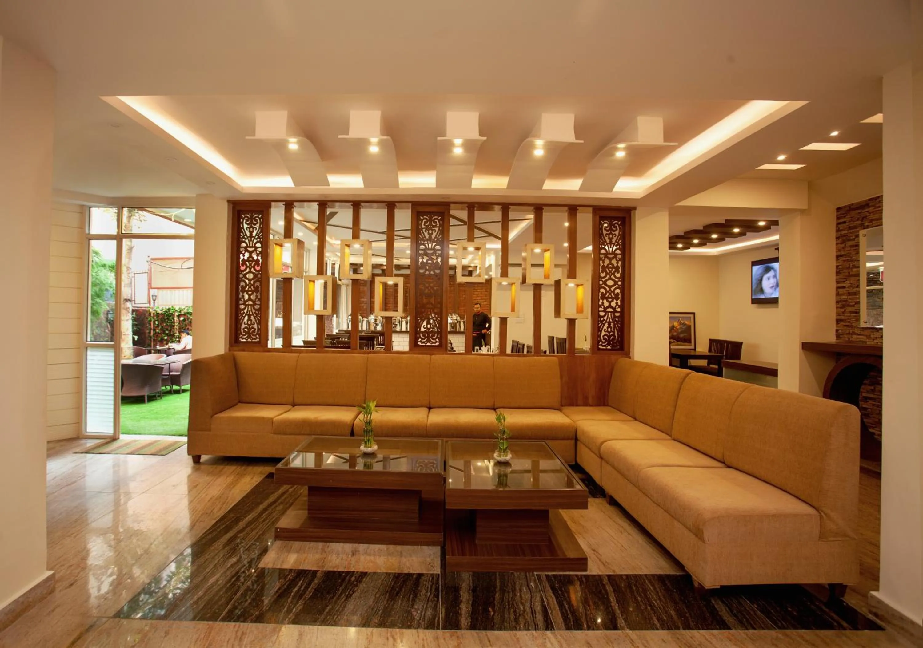 Lobby or reception in Hotel Jampa
