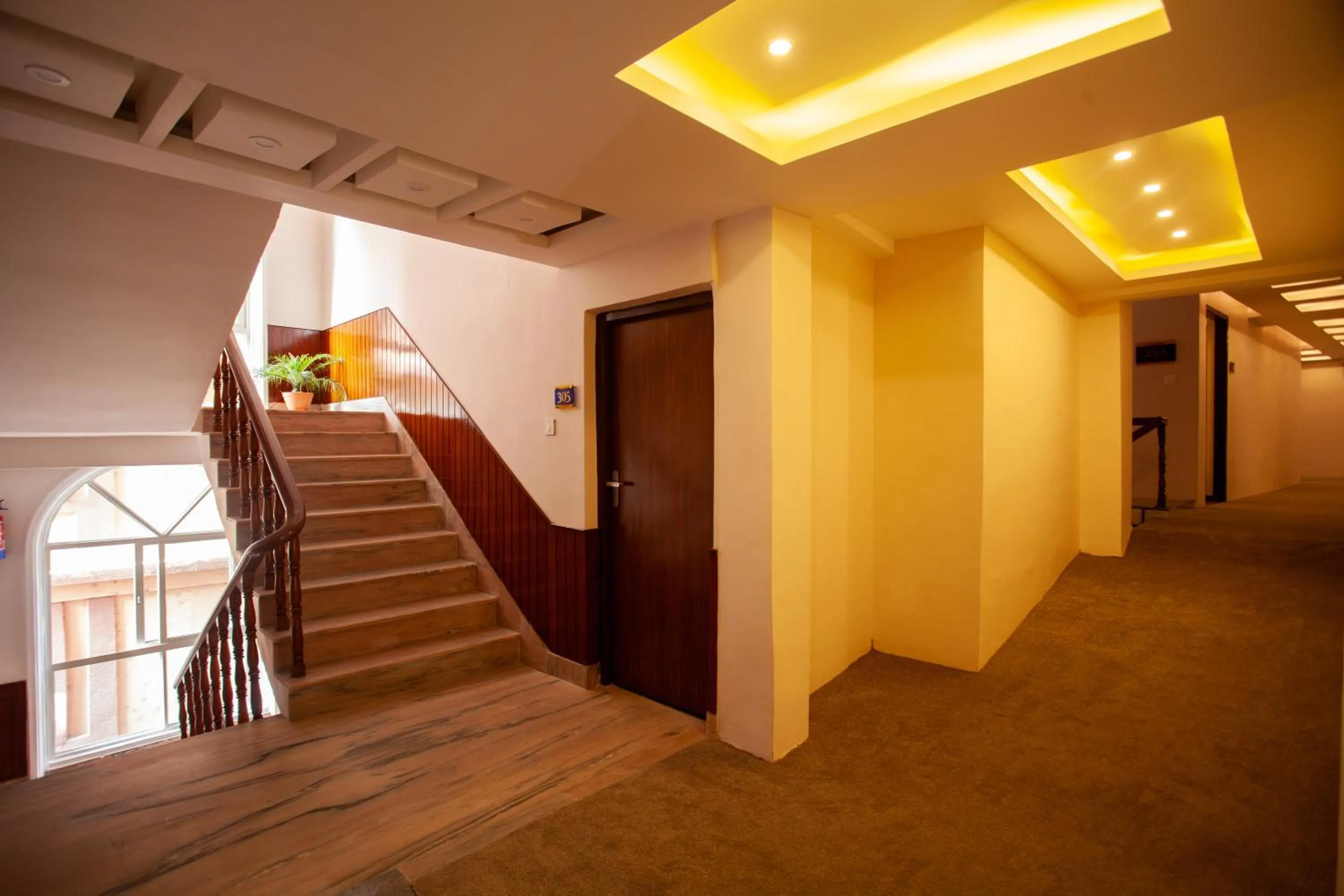 Patio in Hotel Jampa