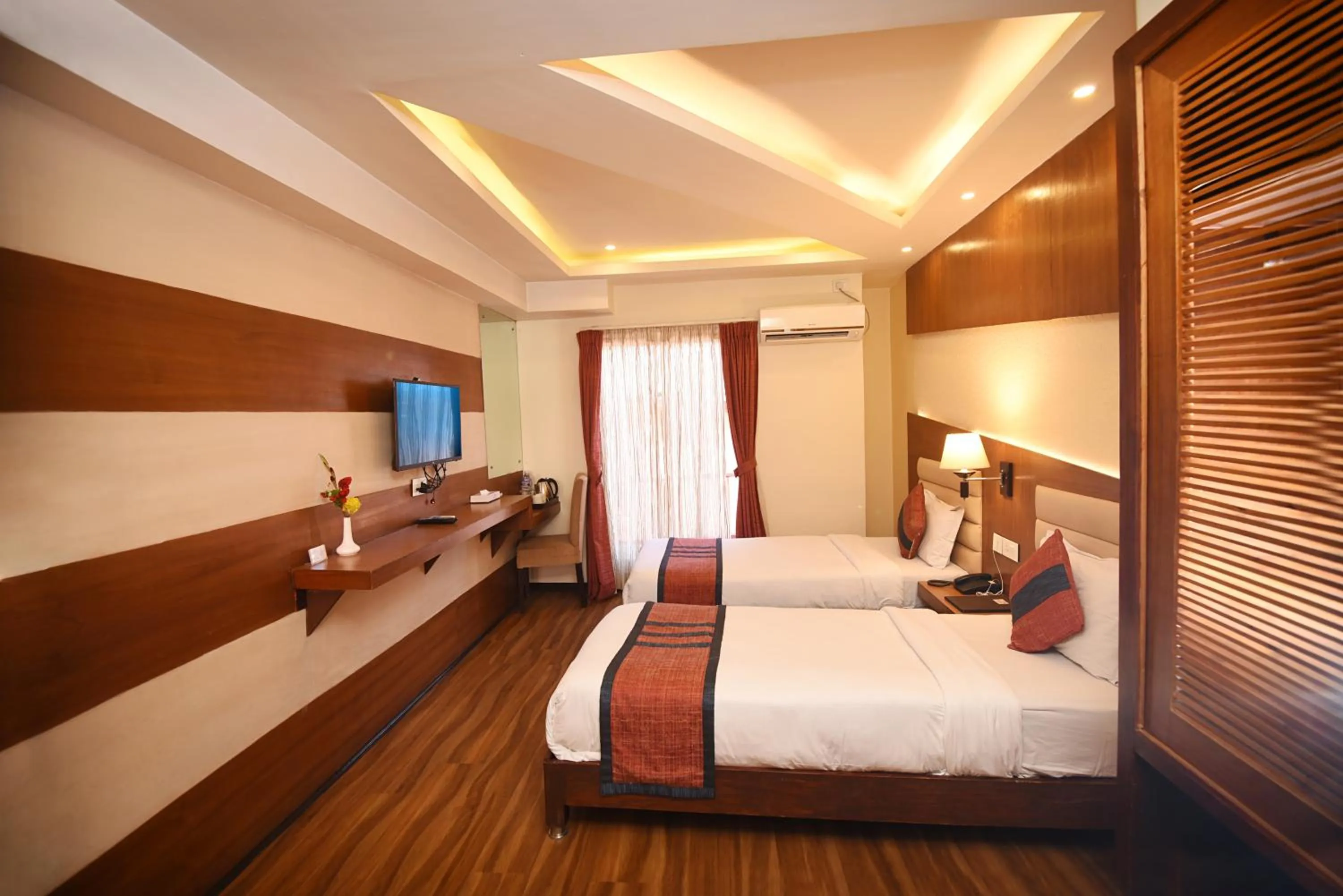 Bedroom, Bed in Hotel Jampa