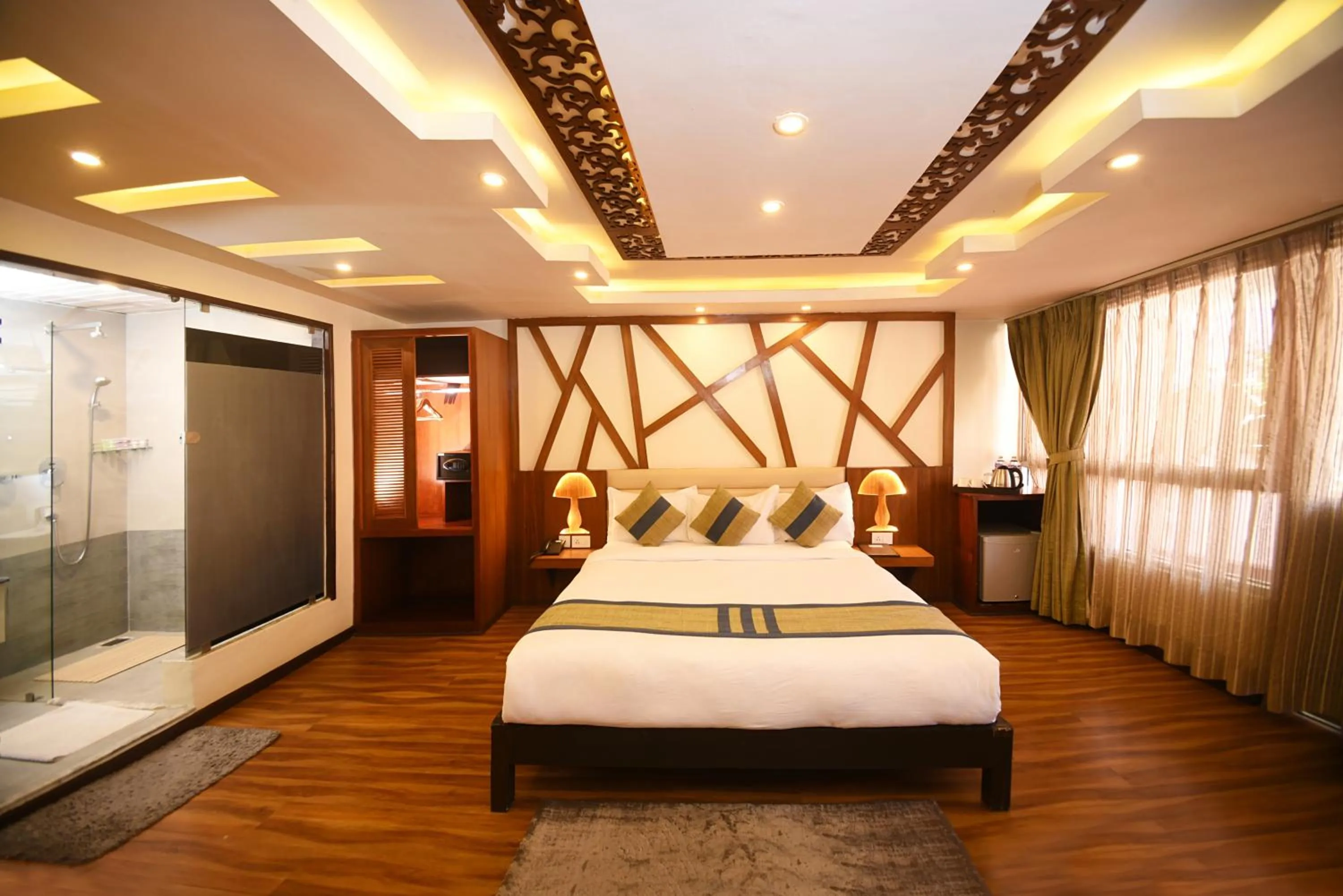 Bedroom, Bed in Hotel Jampa