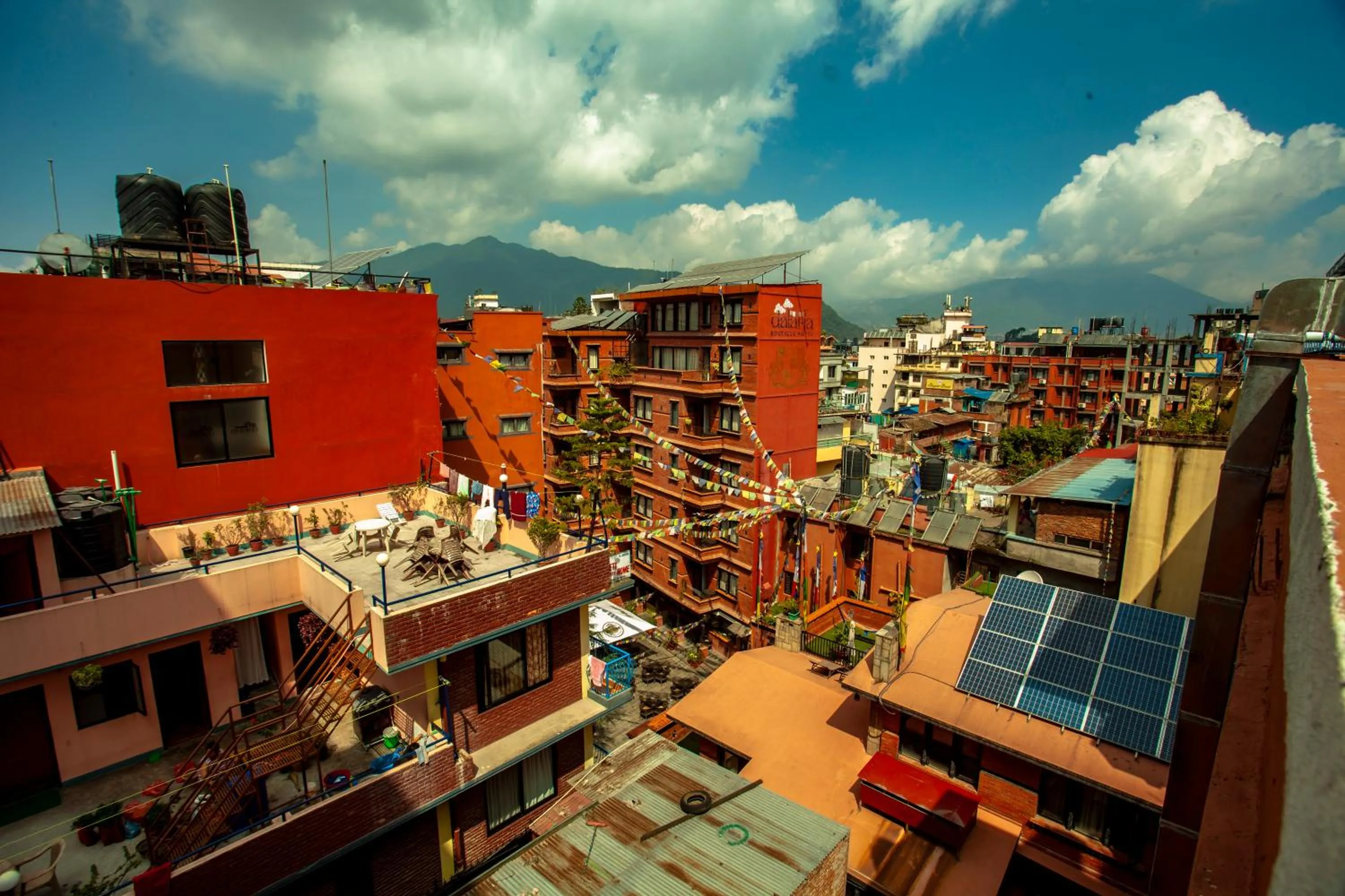 City view in Hotel Jampa