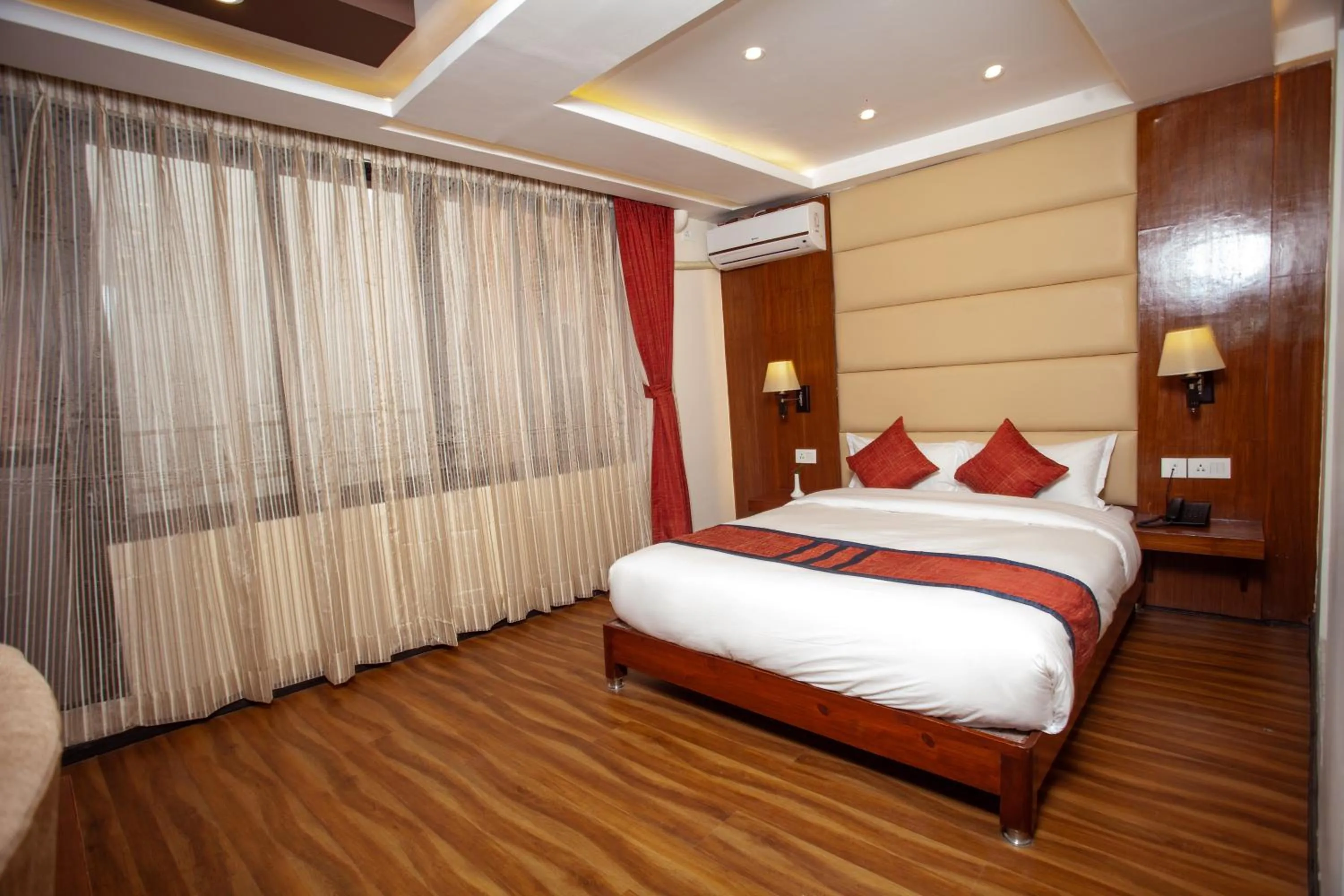 Bedroom, Bed in Hotel Jampa