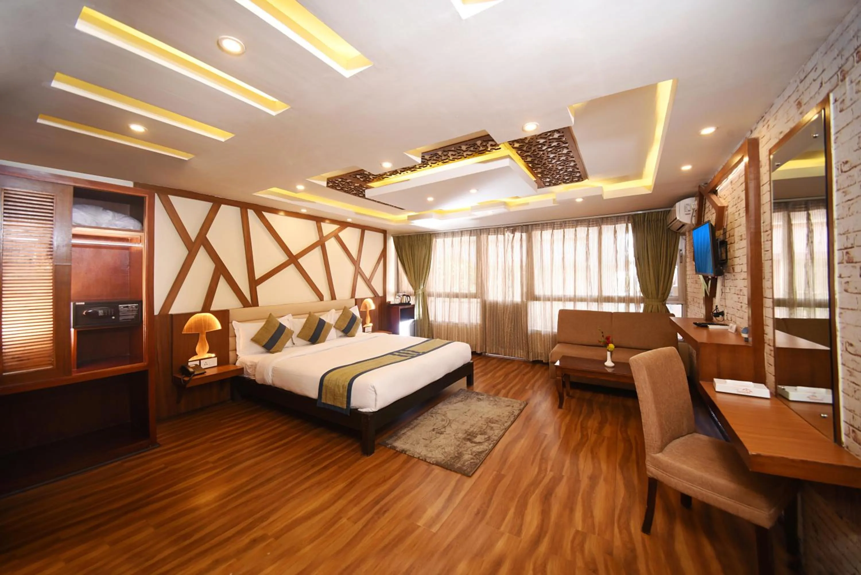 Bedroom, Bed in Hotel Jampa