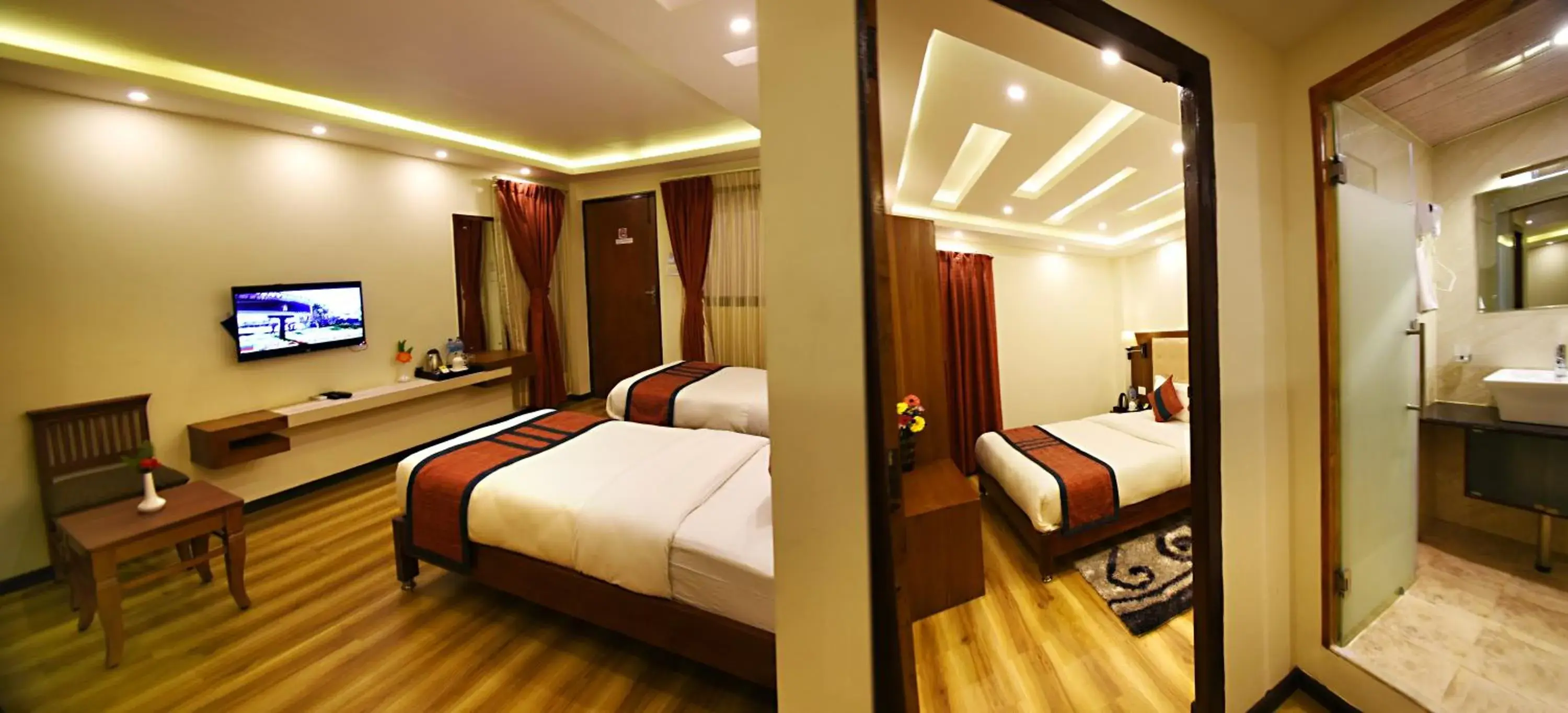 Family Interconnected Room - Complimentary Airport Pick up or Drop in Hotel Jampa Family Interconnected Room - Complimentary Airport Pick up or Drop in Hotel Jampa