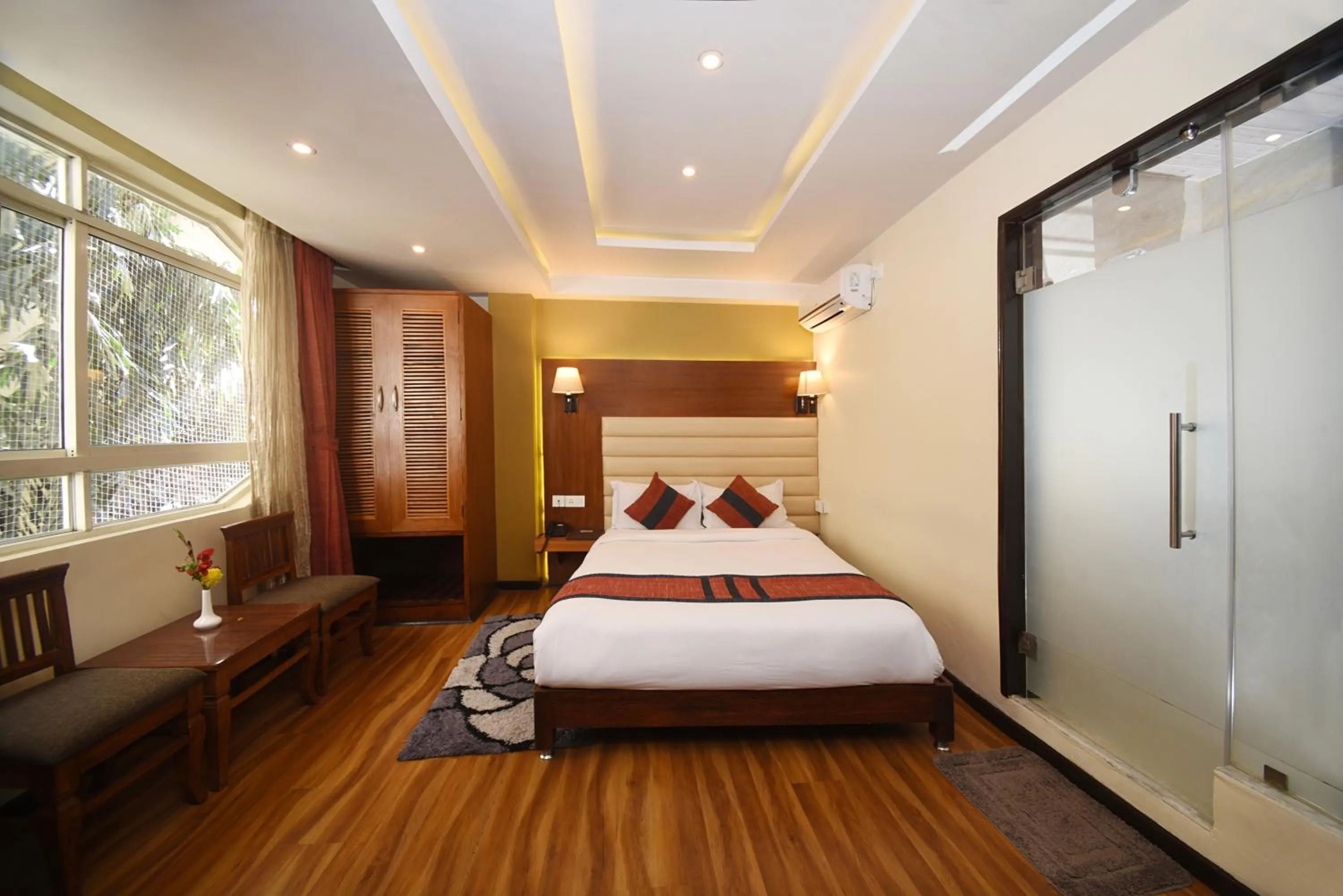 Bedroom, Bed in Hotel Jampa